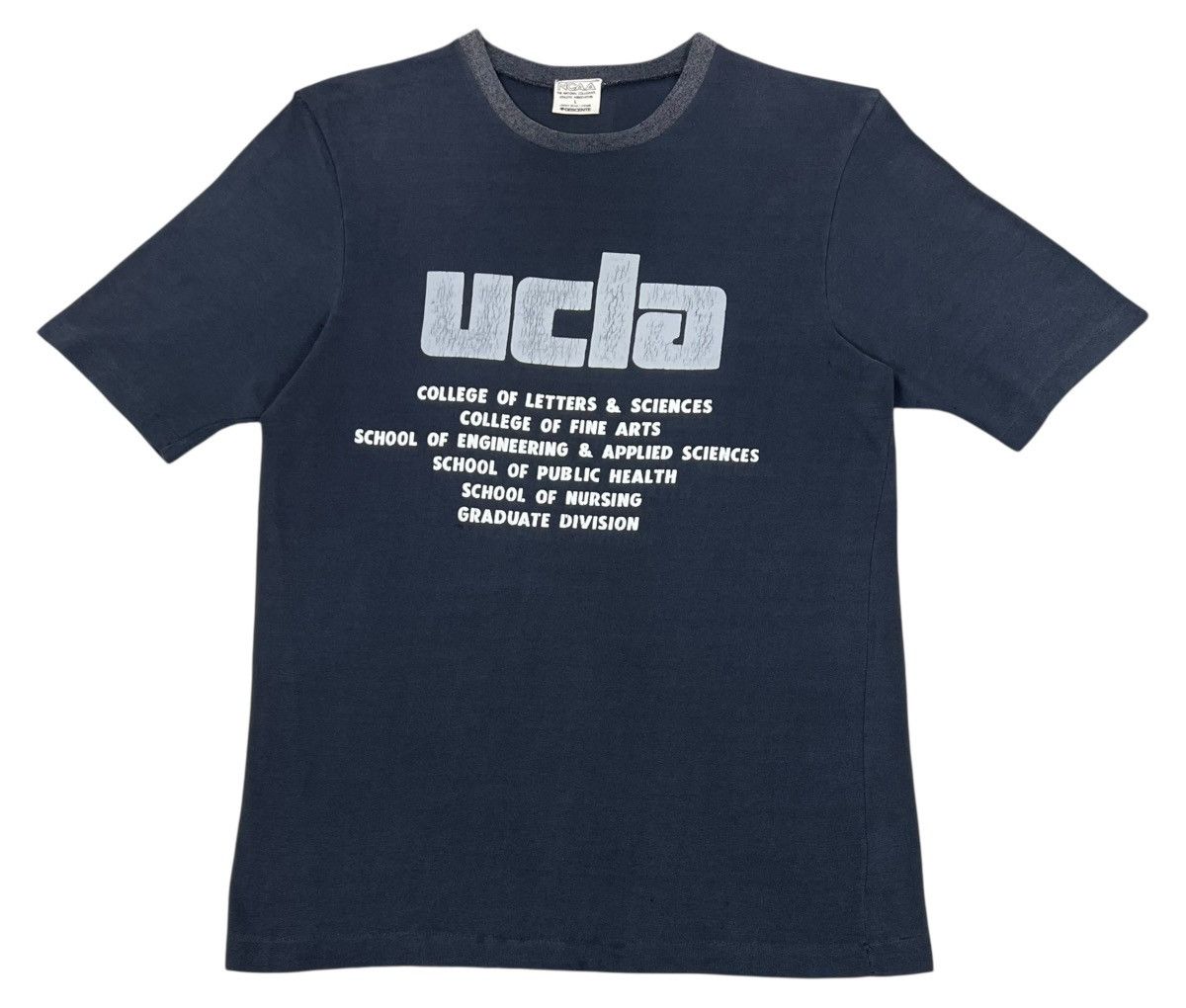 Descente 80s Vintage Distressed UCLA Tee Size US L / EU 52-54 / 3 - 1 Thumbnail