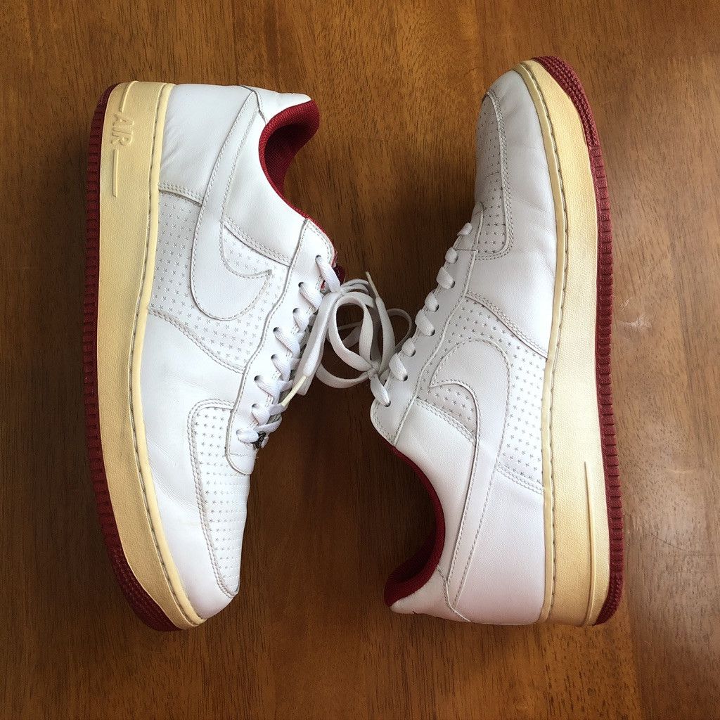 Nike × atmos 2006 Atmos x Nike Air Force 1 AF1 White / Red Size US 13 / EU 46 - 5 Thumbnail