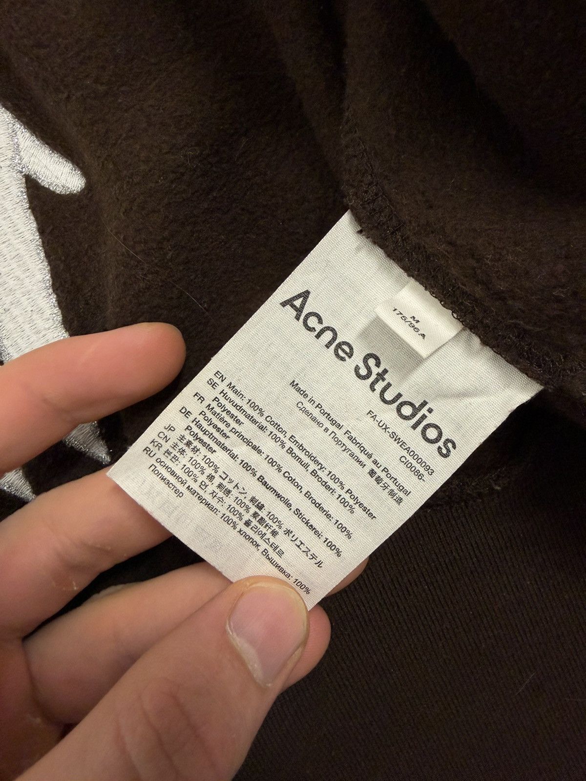 Acne Studios Acne Studios Lovers In The Waves Edward Munch Zip Hoodie Size US M / EU 48-50 / 2 - 12 Thumbnail