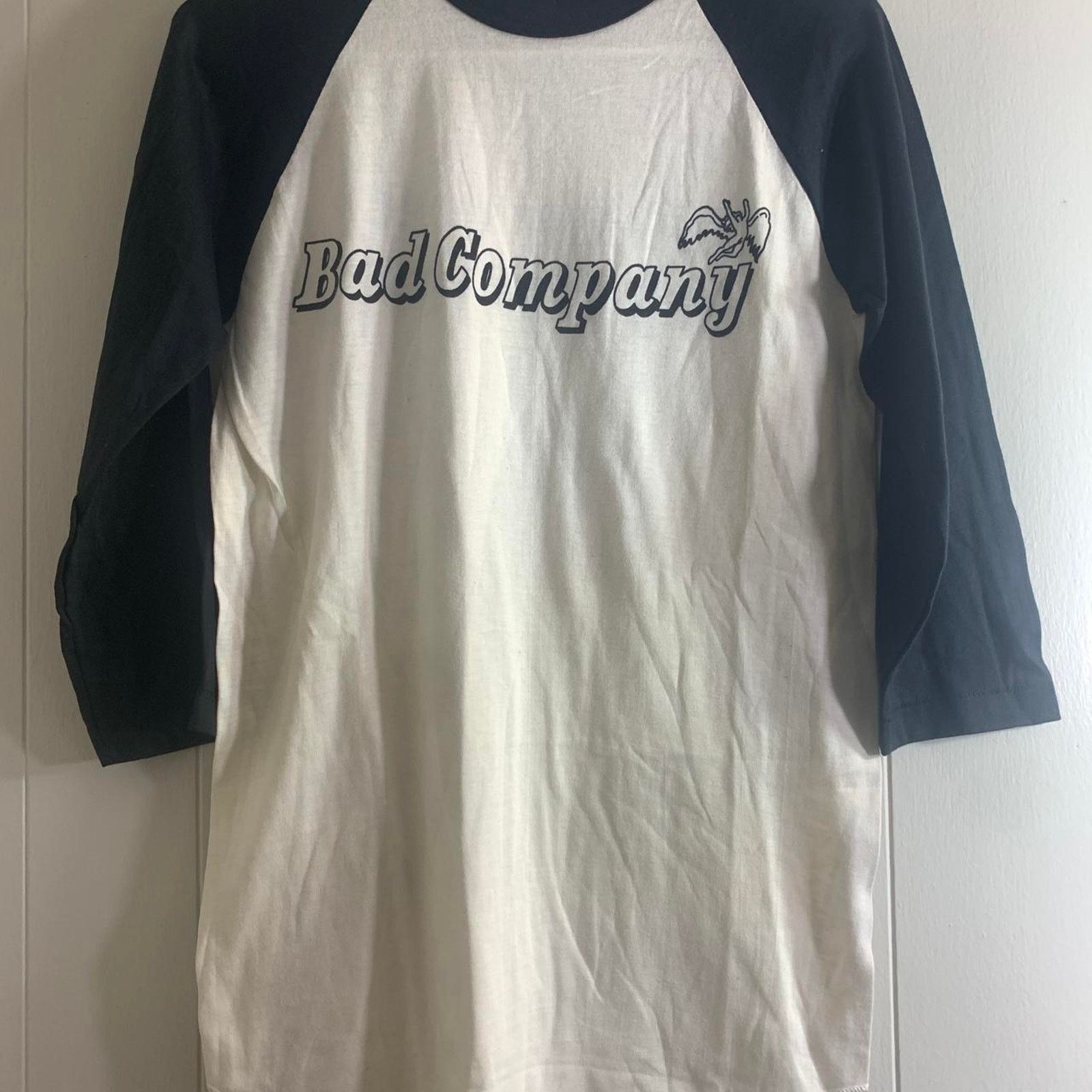 Vintage 1979 BAD COMPANY Desolation Angels 3/4 sleeve tee shirt M Size US L / EU 52-54 / 3 - 3 Thumbnail