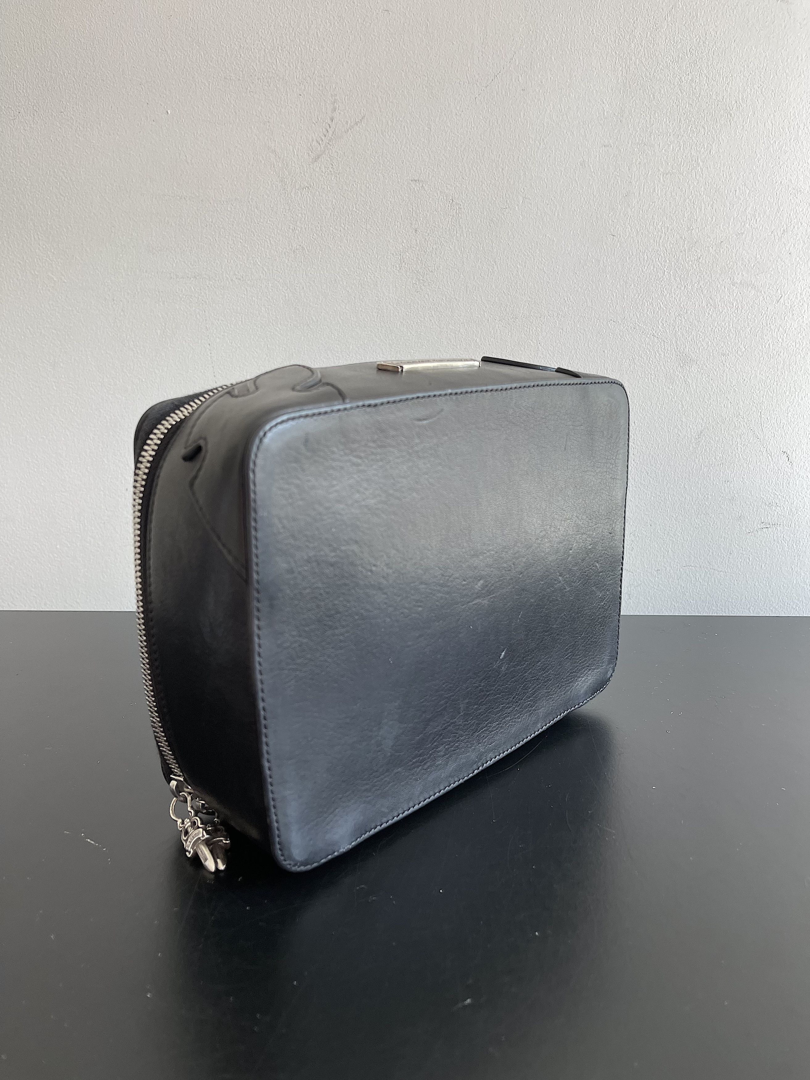 Chrome Hearts Leather Fleur Patch Jewelry Travel Case Box (OS) Size ONE SIZE - 5 Thumbnail