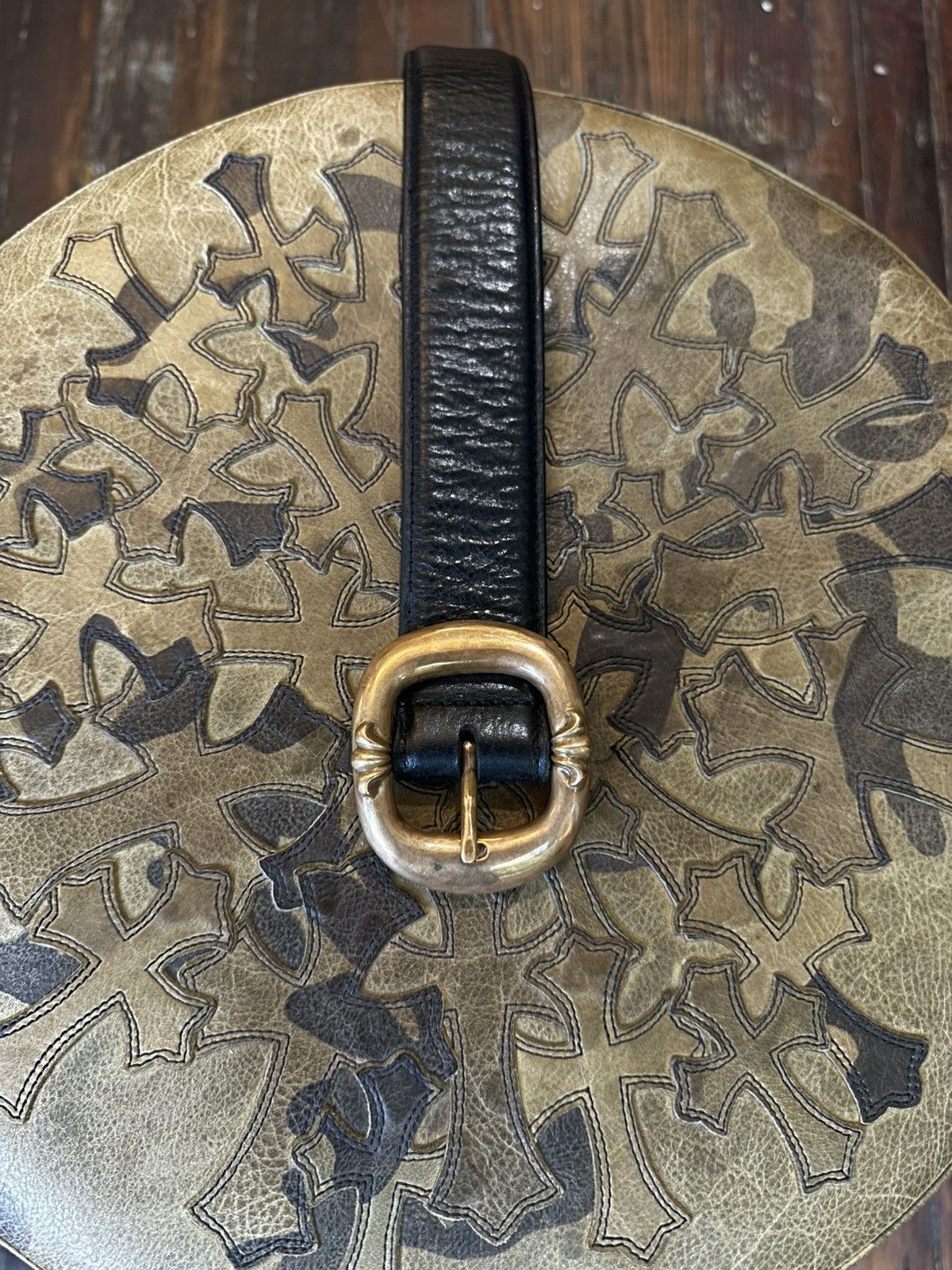 Chrome Hearts CHROME HEARTS BRONZE GUNSLIGNER SZ 38 Size ONE SIZE - 1 Thumbnail