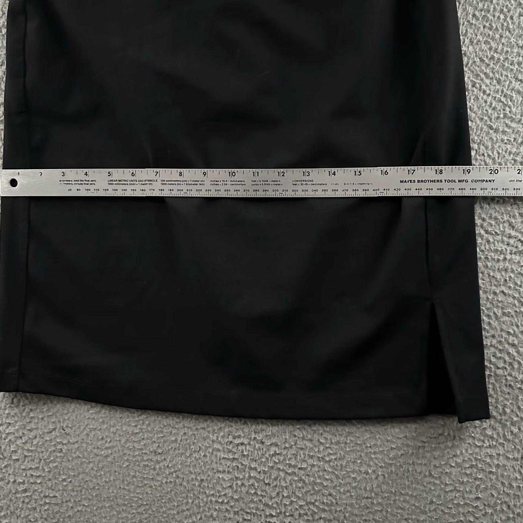 Vintage Duluth Womens Skirt Black Size 8 A-line Pockets Stretch Polyester Blend Size 30" / US 8 / IT 44 - 6 Thumbnail