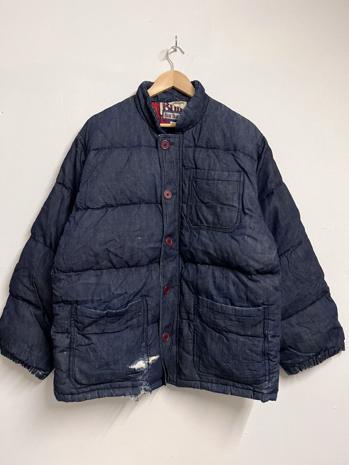 Blue Blue Japan 💥COLLECTORS ITEM💥BLUE BLUE JAPAN X HR MARKET INDIGO DENIM Size US L / EU 52-54 / 3 - 1 Thumbnail