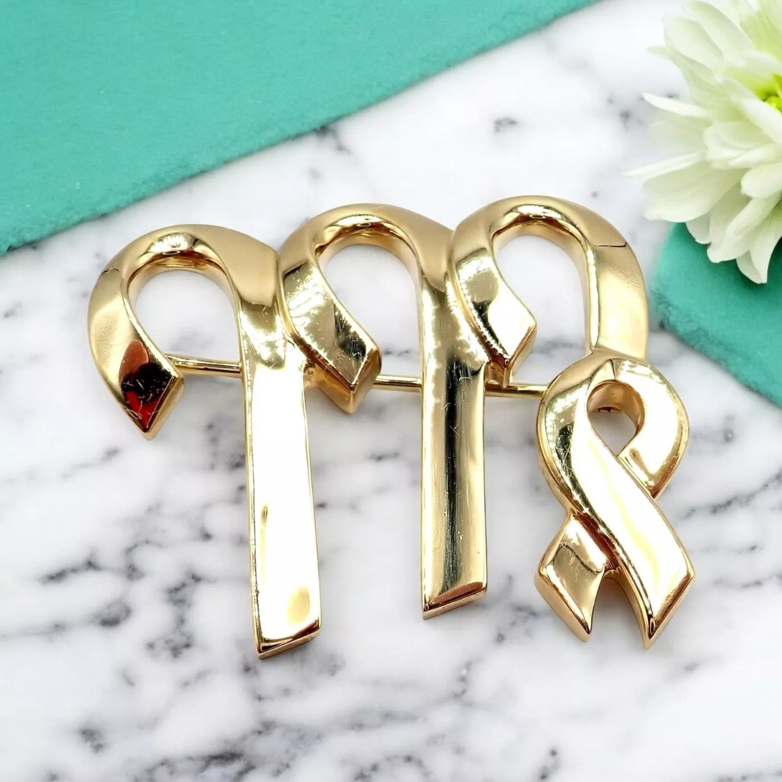 Tiffany & Co. Tiffany & Co Paloma 18k Yellow Gold Zodiac Virgo Pin Brooch Size ONE SIZE - 2 Thumbnail