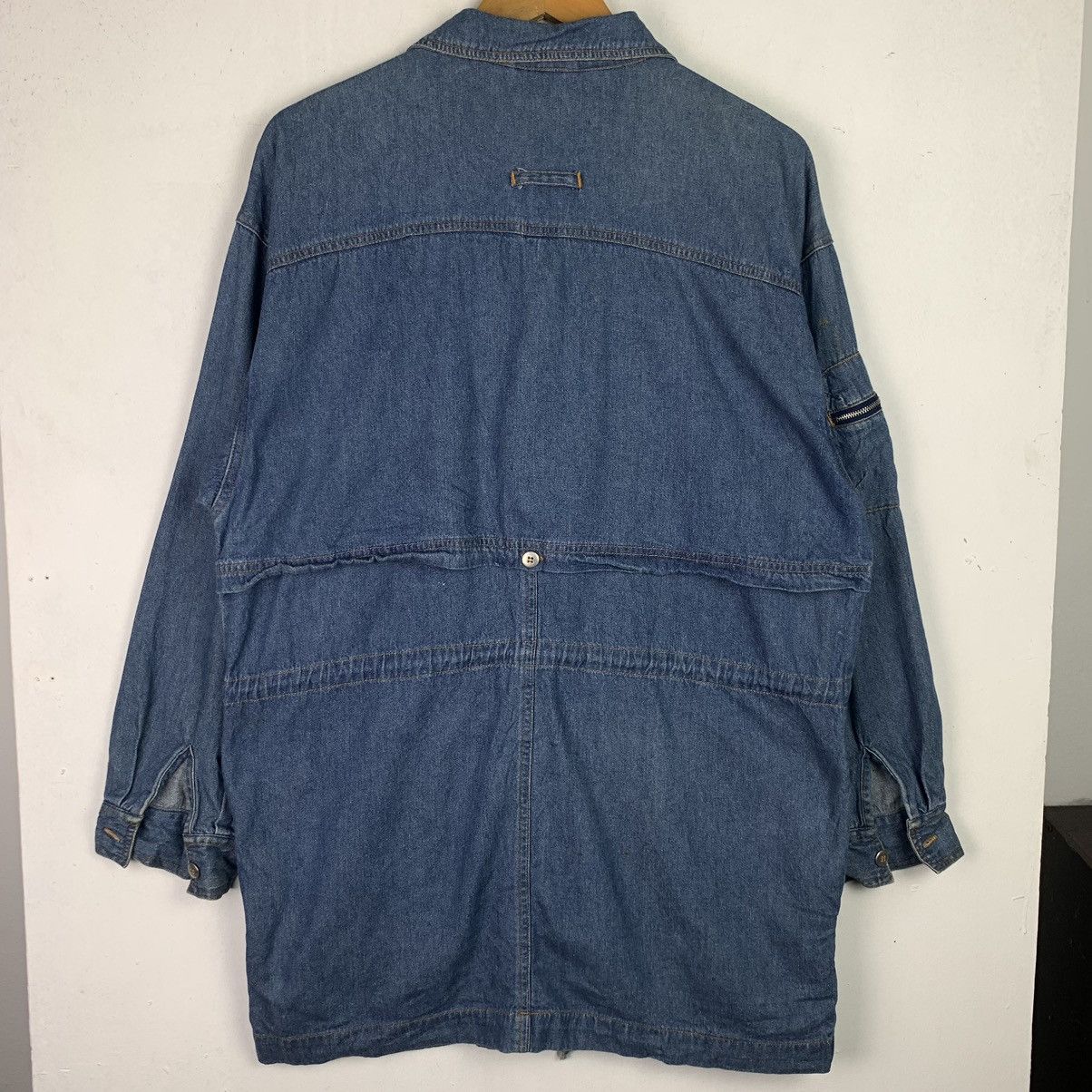 Japanese Brand × Vintage Vintage Japanese Brand QPS Denim Jacket Size US M / EU 48-50 / 2 - 12 Thumbnail