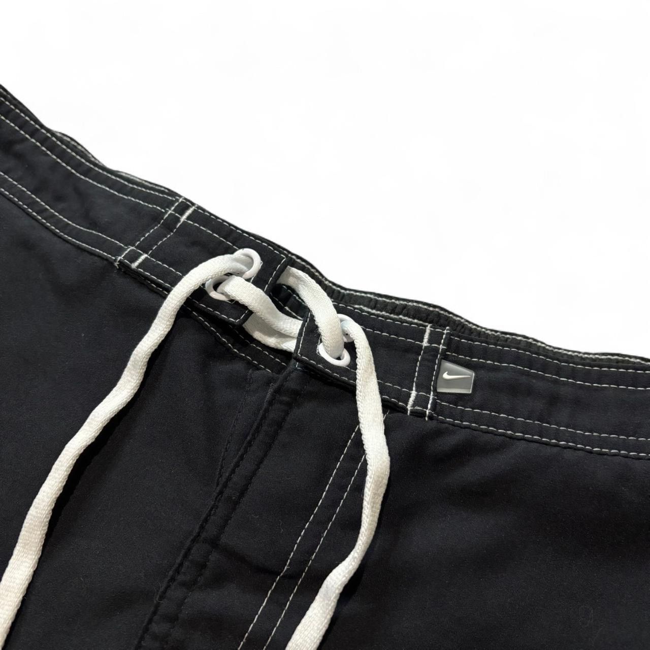 Nike Nike Black Swim Trunks Shorts - Women's XL Size 35" - 3 Thumbnail