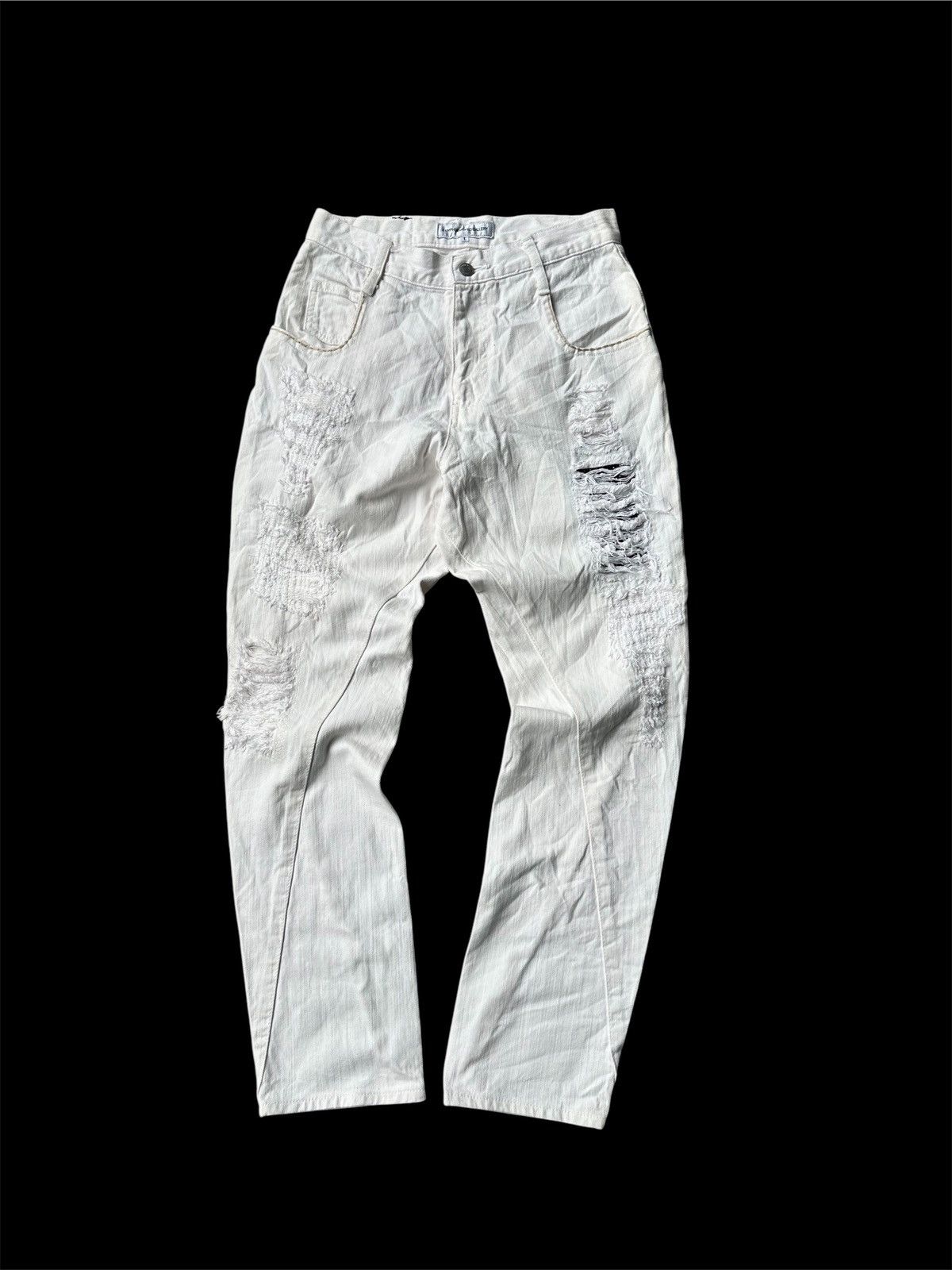 Tornado Mart E hyhen world galerry ripped pants Size US 28 / EU 44 - 1 Thumbnail