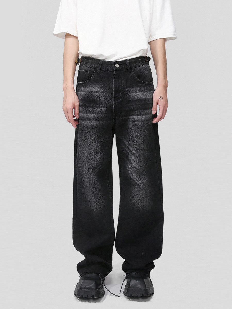 Vintage Men's American Street Washed Loose-Fit Straight-Leg Jeans Size US 32 / EU 48 - 1 Thumbnail
