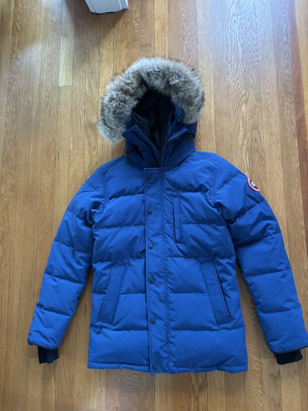 Canada Goose $1495 Blue Carson Parka with Fur Size US M / EU 48-50 / 2 - 8 Thumbnail