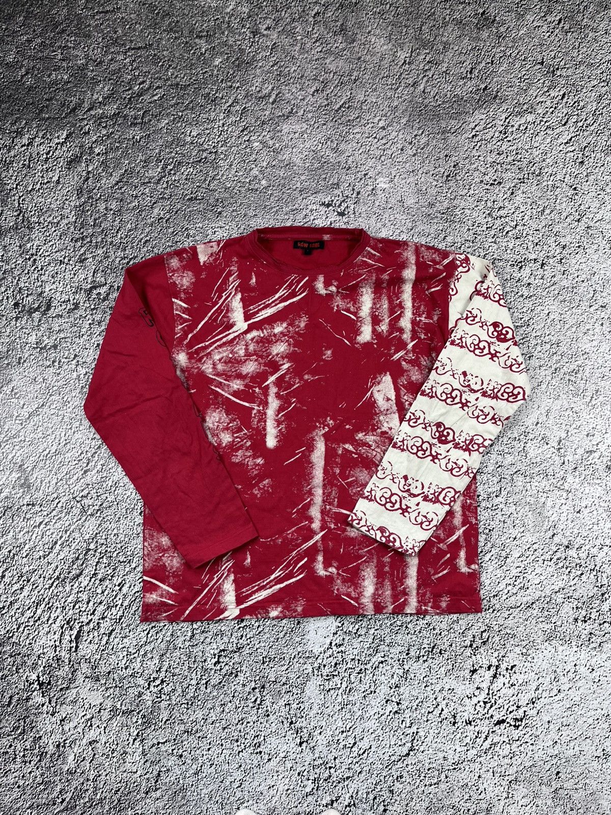 Japanese Brand Vintage Y2K Japanese 00s Long Sleeve T-Shirt Streetwear Size US L / EU 52-54 / 3 - 1 Thumbnail