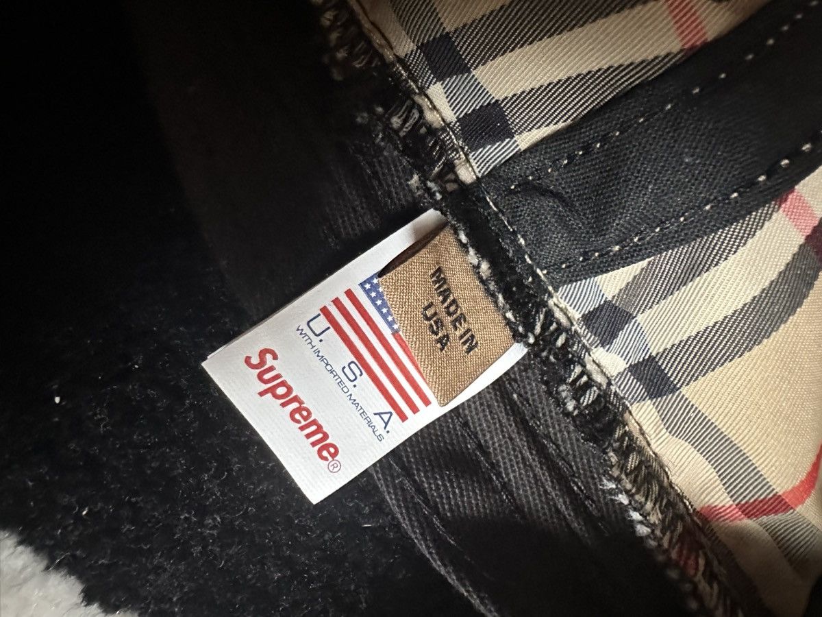Burberry × Supreme Supreme Burberry bucket hat Sz M/L Size ONE SIZE - 9 Thumbnail