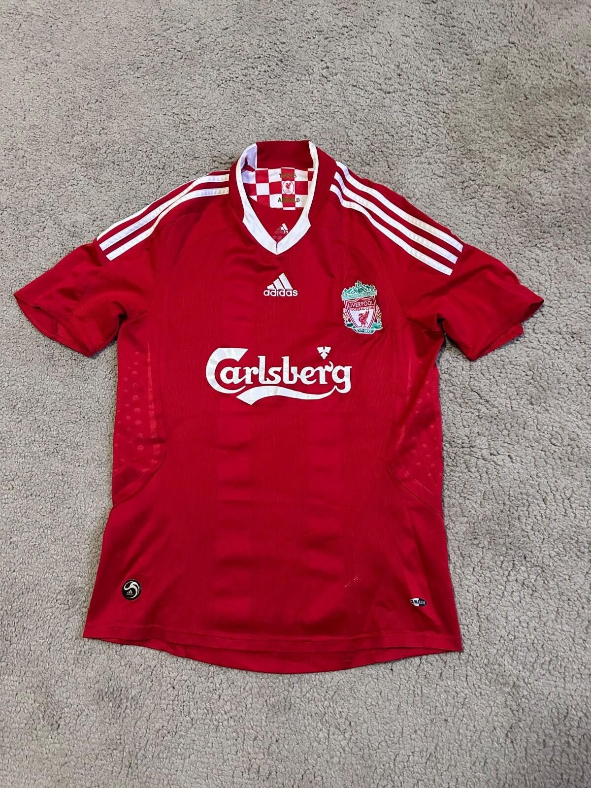 Adidas Adidas FC Liverpool 2008/2009 Football Shirt Soccer Jersey Size US S / EU 44-46 / 1 - 1 Thumbnail