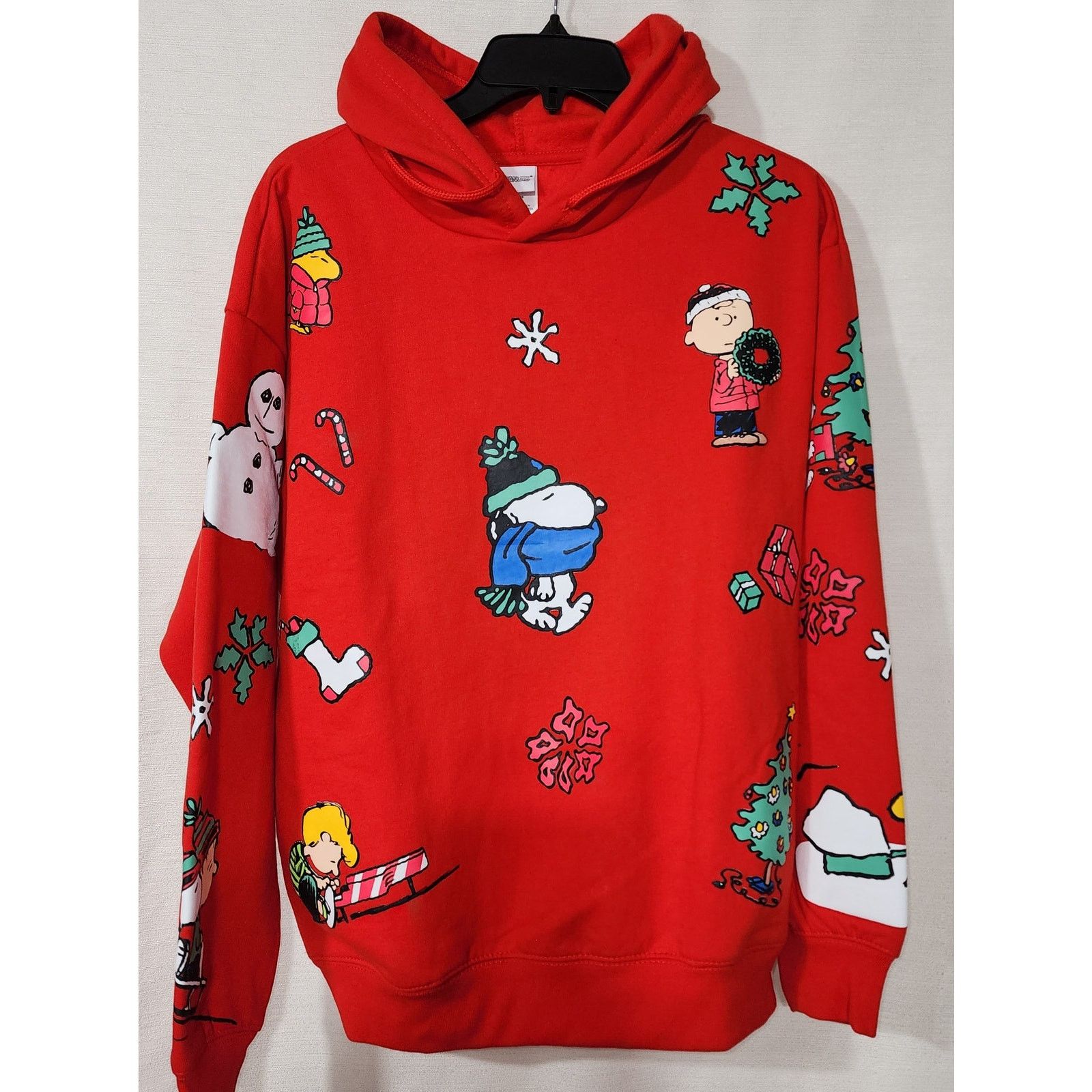 Other Snoopy and Friends christmas hoodie men's size medium Size US M / EU 48-50 / 2 - 3 Thumbnail