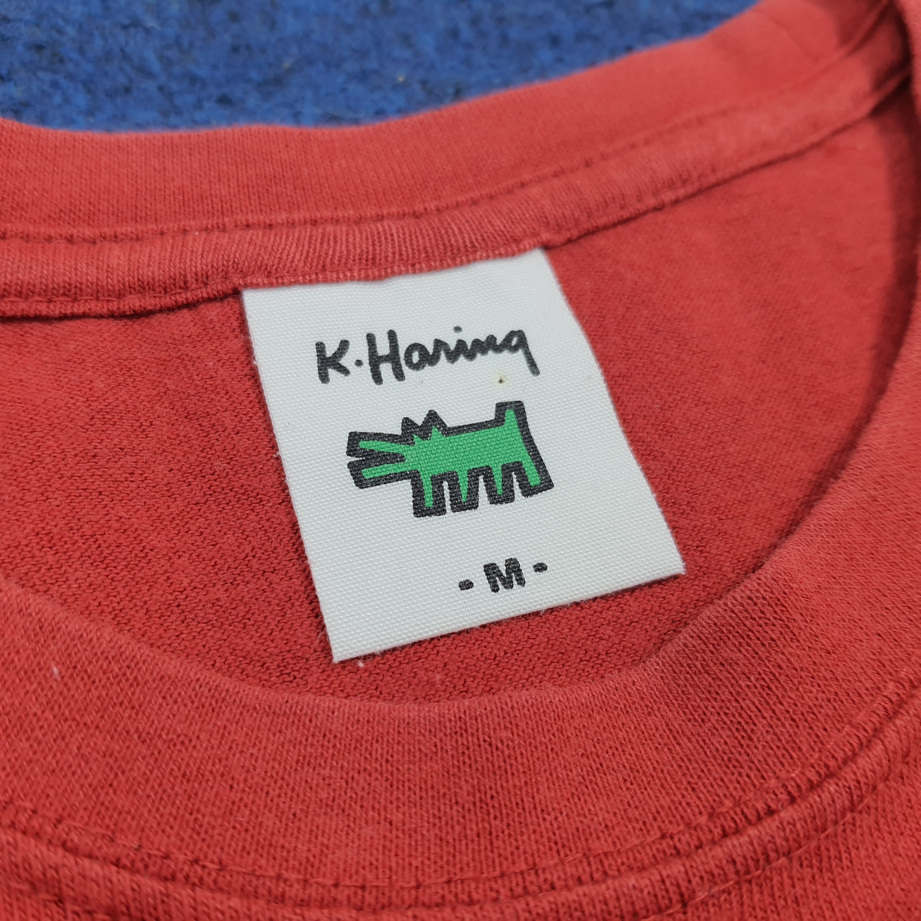 Keith Haring Vintage Keith Haring Doodles Graphic Art Tshirt C301N59 Size US M / EU 48-50 / 2 - 5 Thumbnail