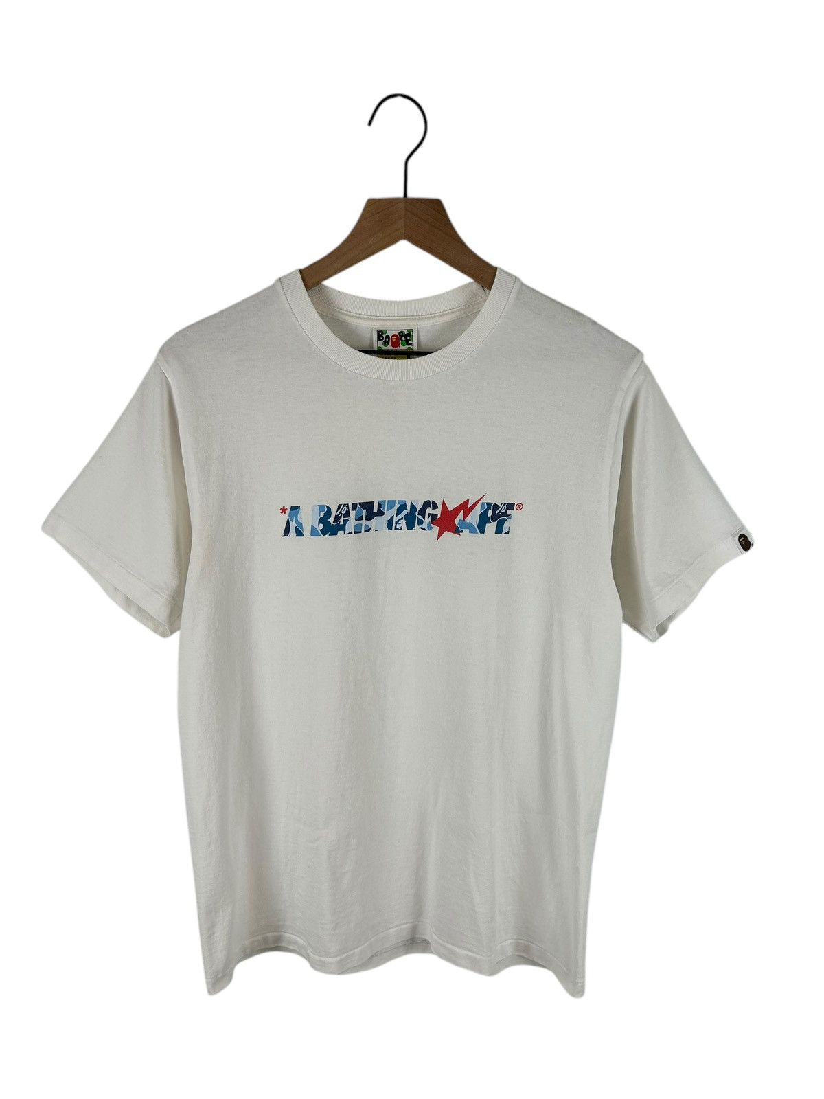 Bape Bape Camo Logo Print T-Shirt Size US M / EU 48-50 / 2 - 1 Thumbnail