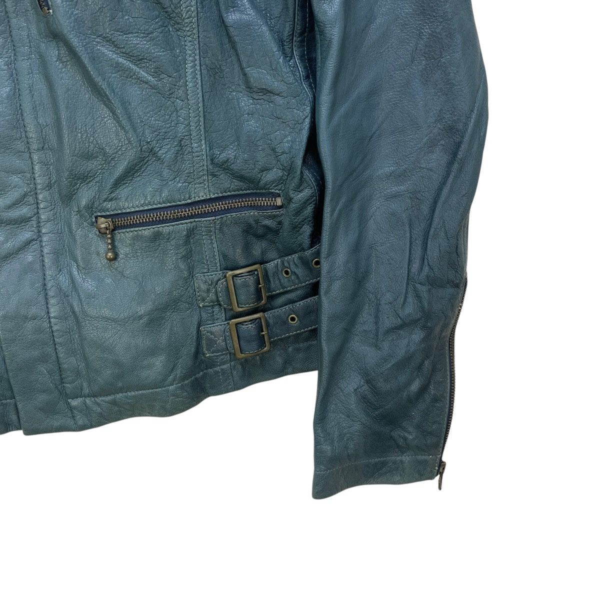 If Six Was Nine 💥Vintage Lalb Sheep Skin Leather Jacket Size US M / EU 48-50 / 2 - 4 Thumbnail