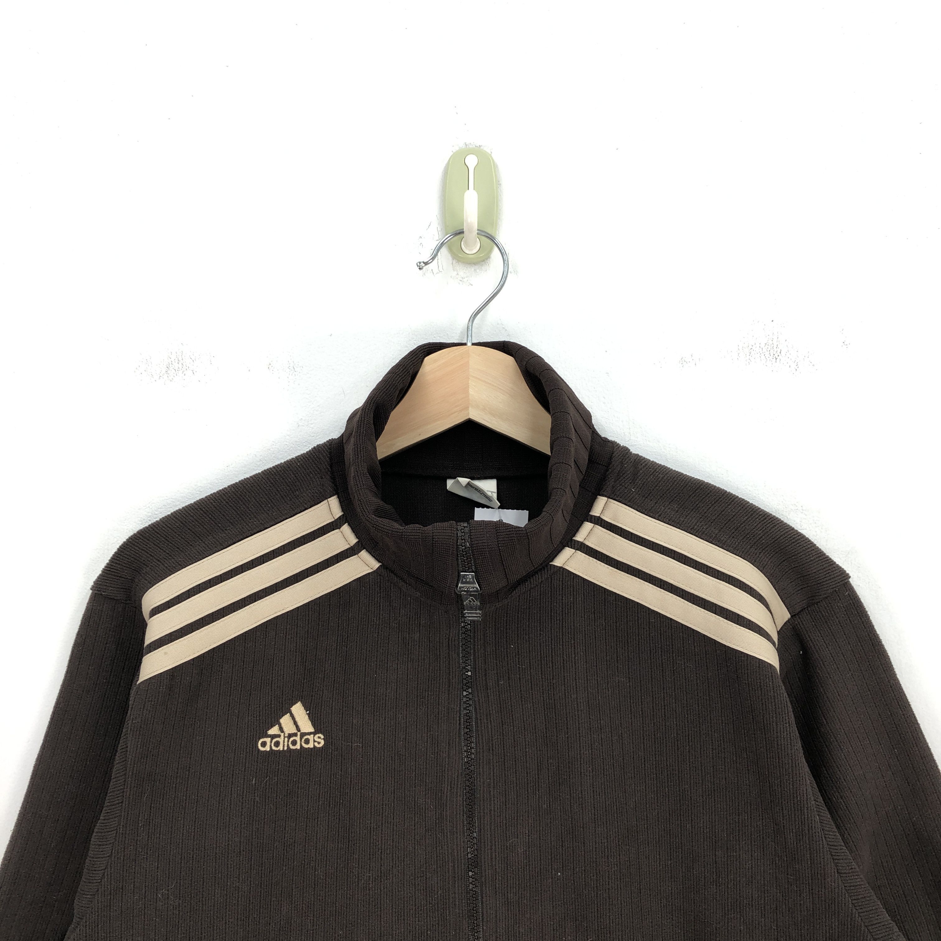 Adidas × Vintage Vintage Adidas Sweater Tracktop Zipper Sweatshirt Size US M / EU 48-50 / 2 - 3 Thumbnail