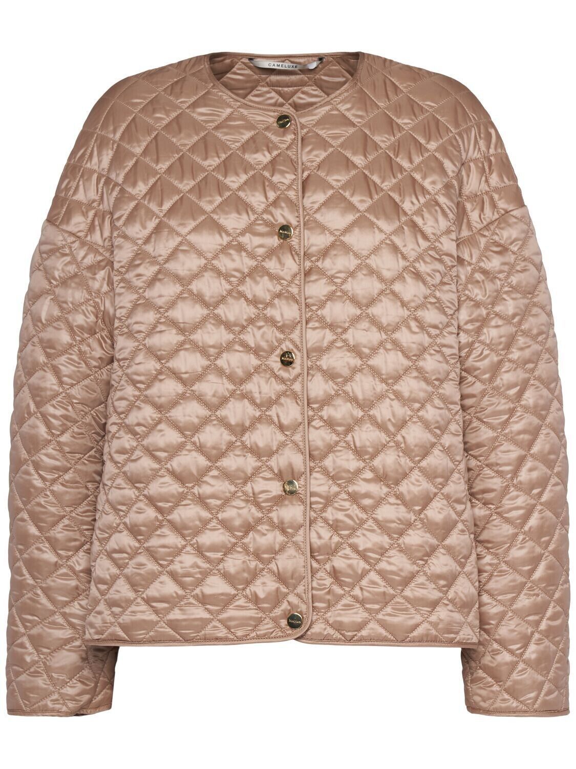 Max Mara MAX MARA Luci $965 Camel Padded Jacket New And Authentic Size M / US 6-8 / IT 42-44 - 1 Thumbnail