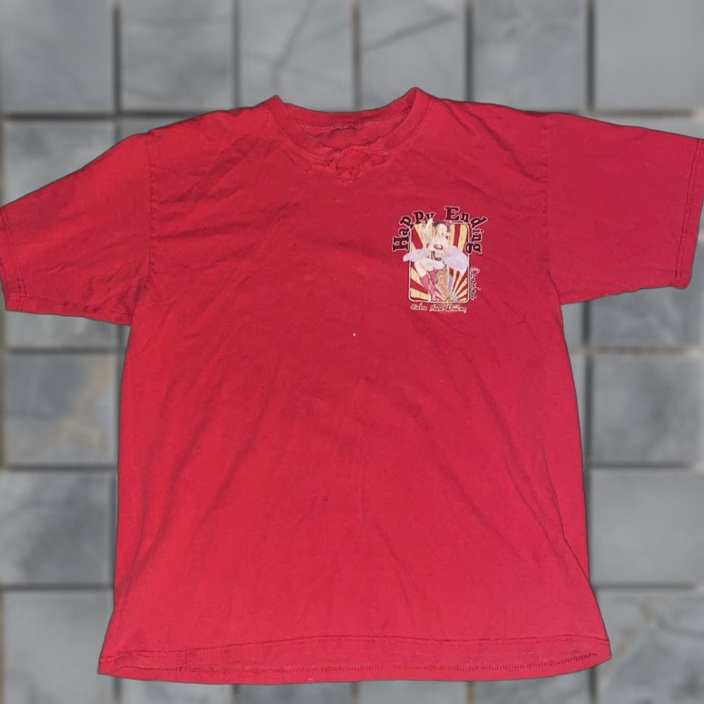 Vintage VINTAGE Cabo San Lucas Happy Endings Cantina Shirt Mens Large Distressed T-Shirt Black Lucas Mens L Size US L / EU 52-54 / 3 - 1 Thumbnail