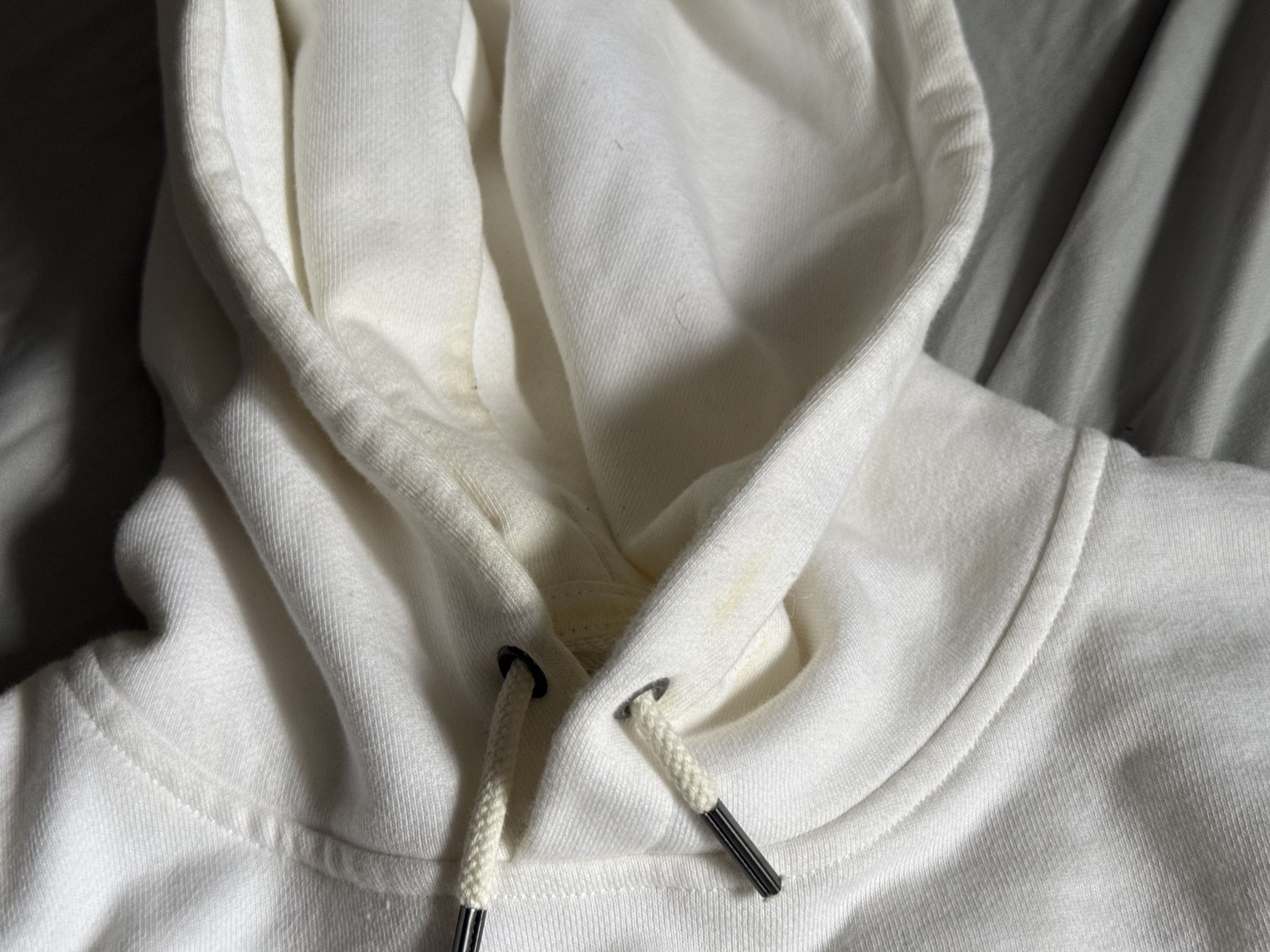 J.Crew J. Crew Garment Dyed French Terry Hoodie Sweatshirt white Size US M / EU 48-50 / 2 - 6 Thumbnail