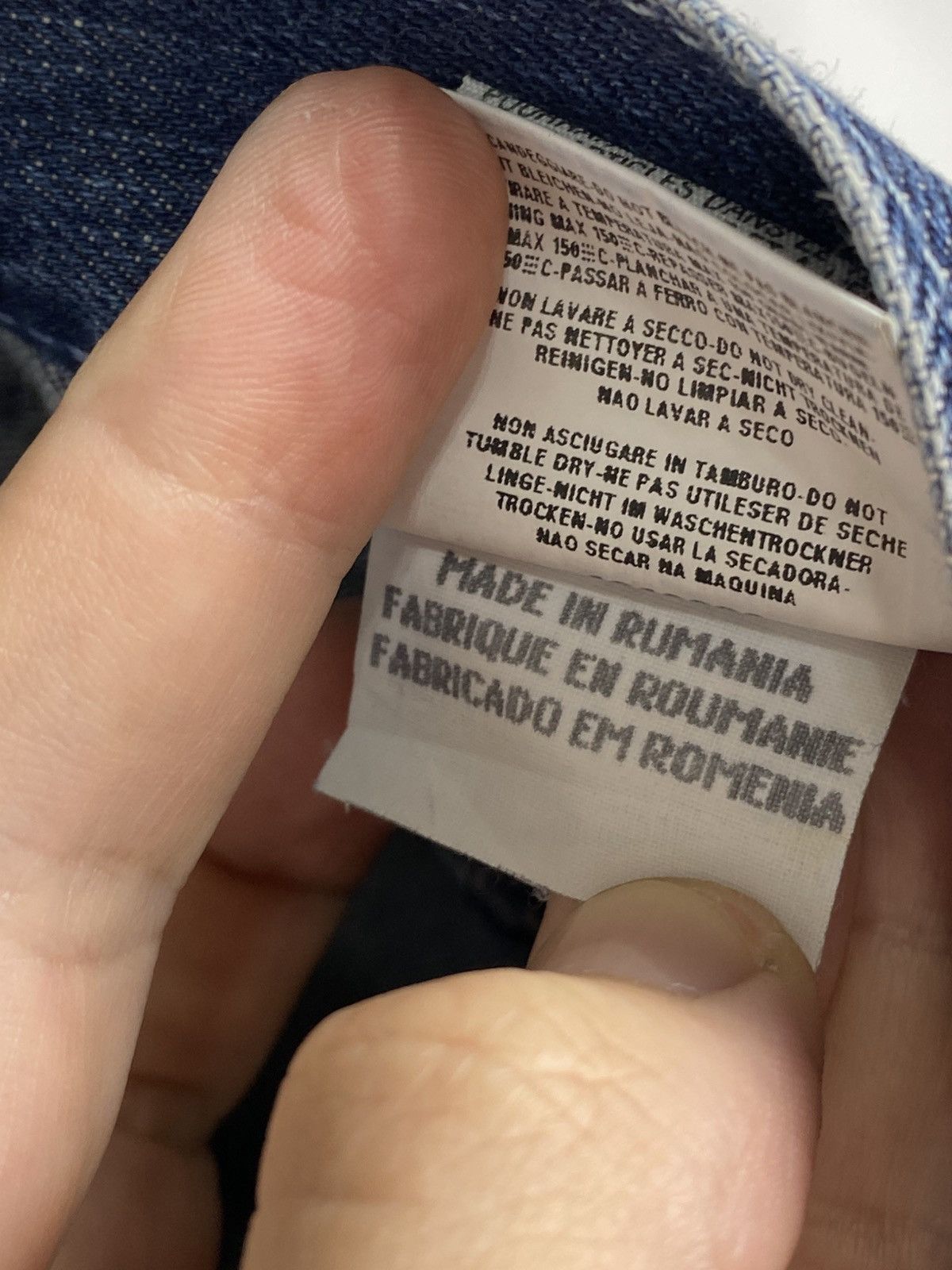 Replay Replay Blue Jeans Vintage Stright Denim size 34 x 32 Size US 33 - 14 Thumbnail