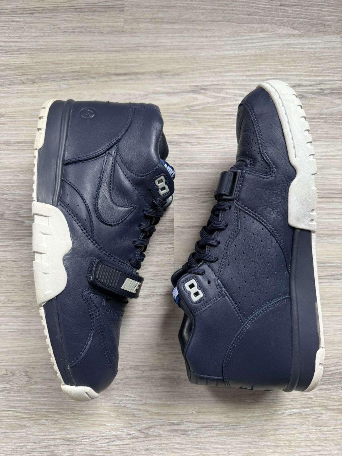 Fragment Design × Nike Nike x Fragment Design Air Trainer 1 Mid SP Size US 12 / EU 45 - 2 Thumbnail