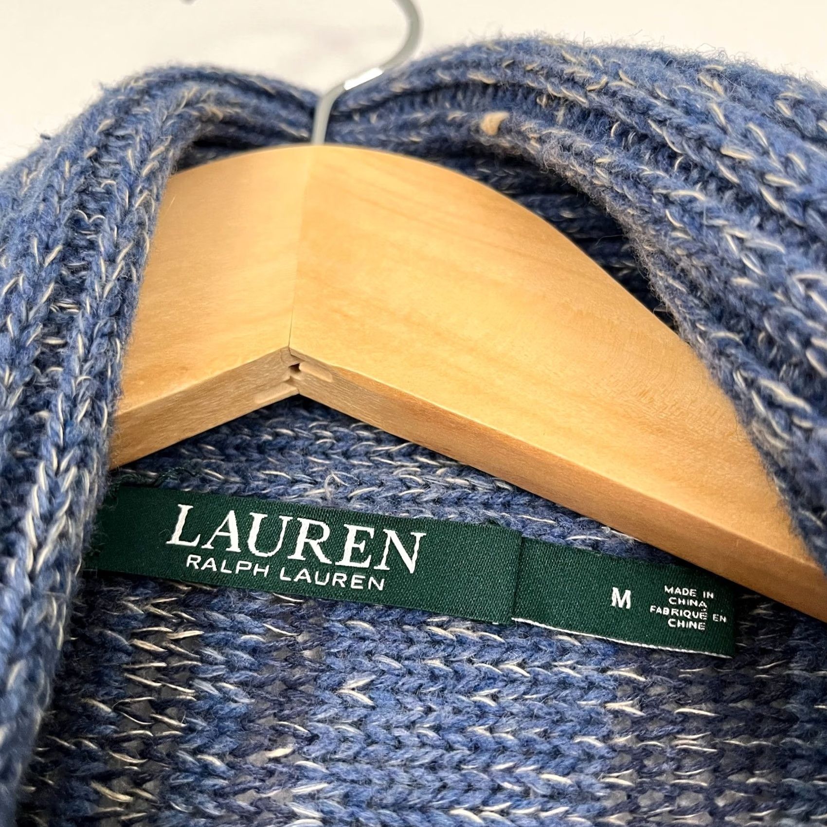 Ralph Lauren Ralph Lauren Poncho Cardigan Womens L Wool Linen Aztec Native Open Heavy Fringe Size L / US 10 / IT 46 - 4 Thumbnail