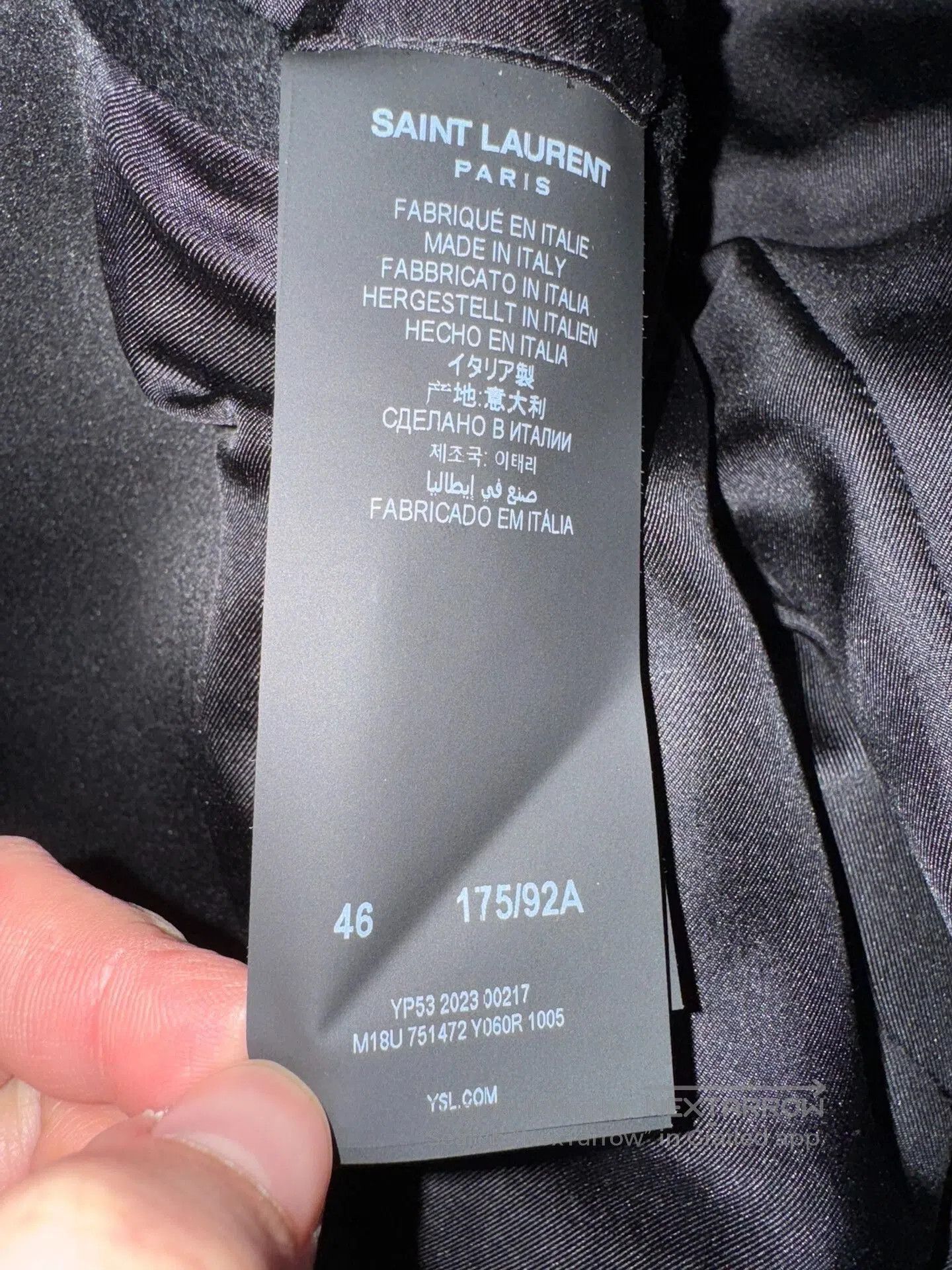 Saint Laurent Paris Saint Laurent New Runway Double. Size US S / EU 44-46 / 1 - 8 Thumbnail