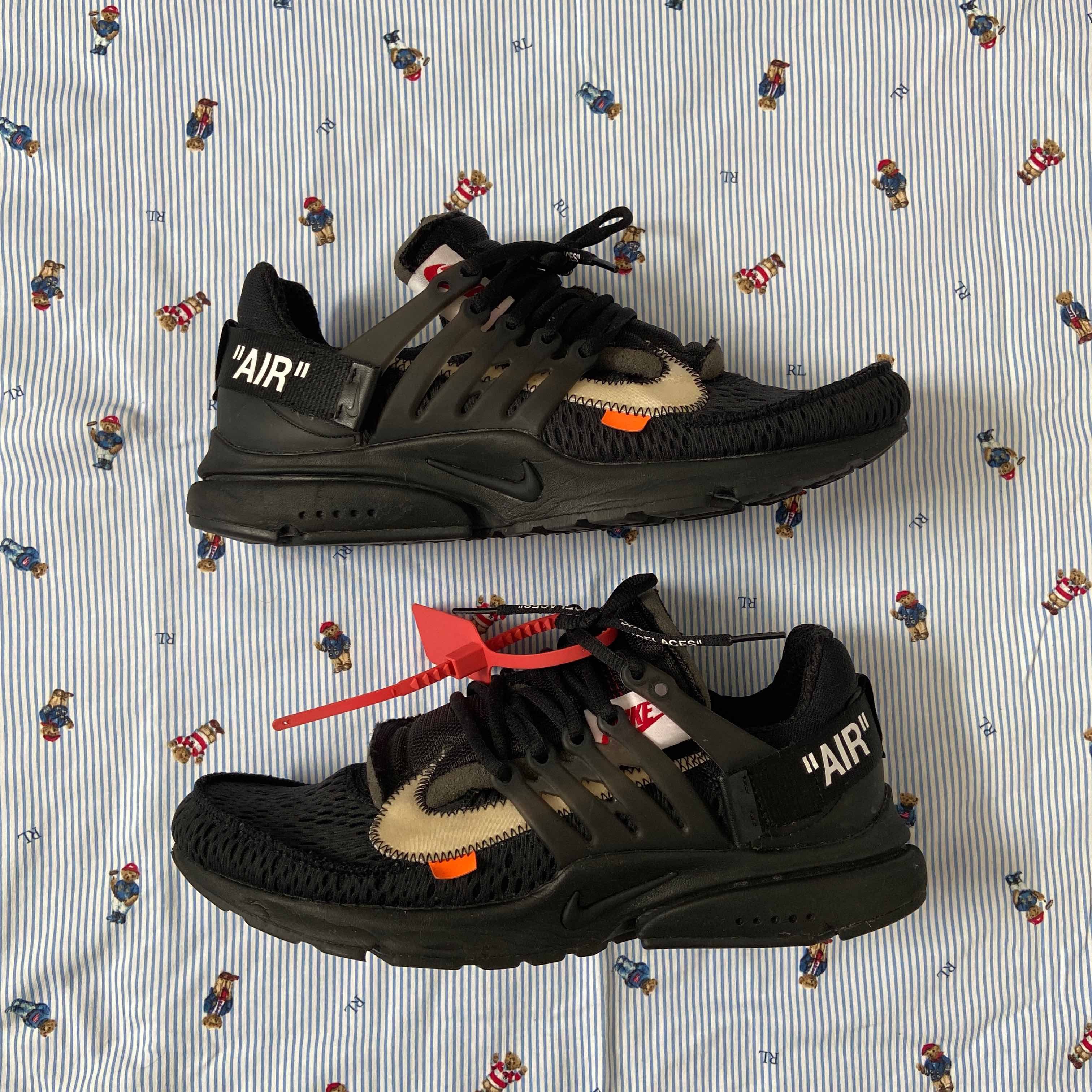 Pre-owned Nike Off-white X Air Presto Black Shoes