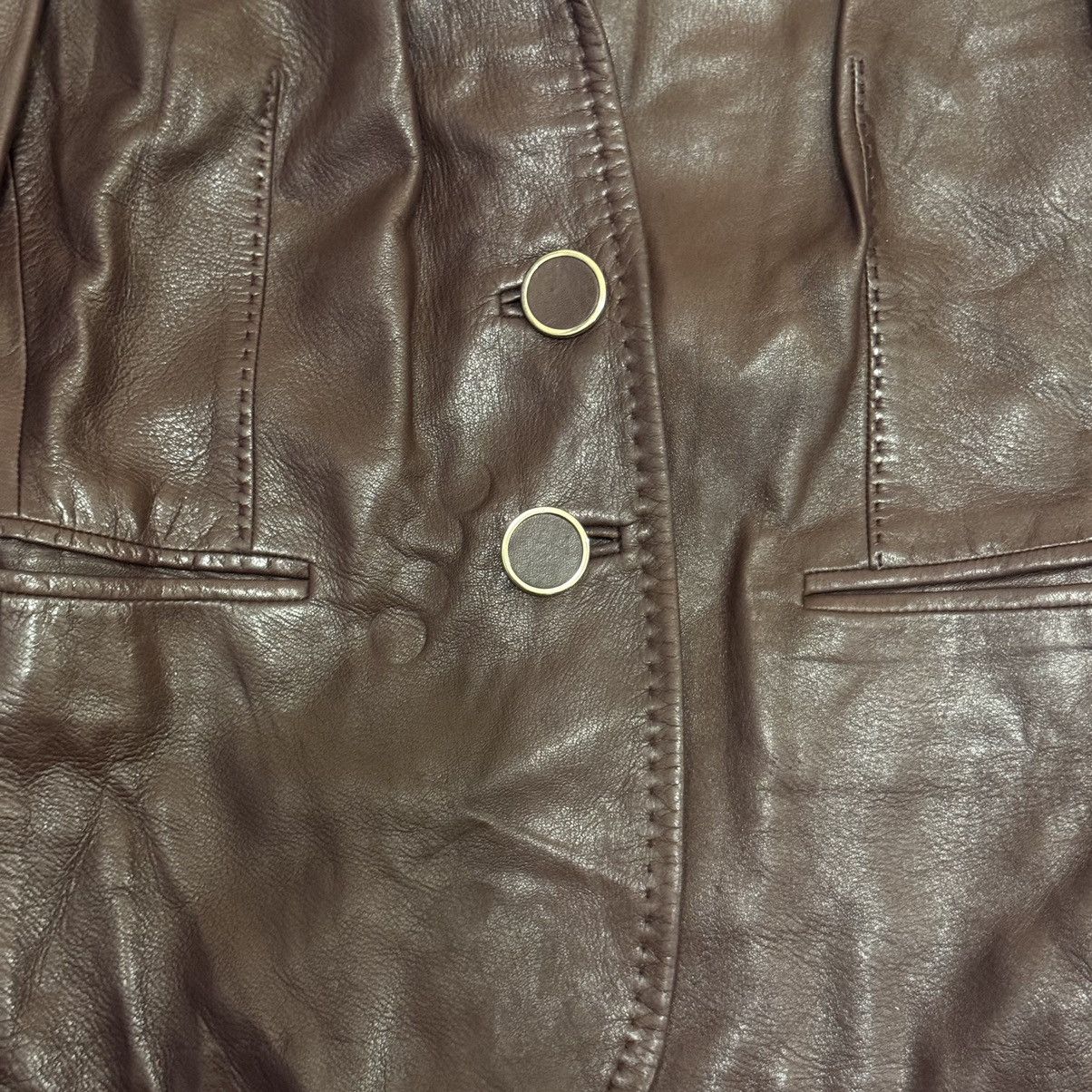 Gucci × Tom Ford Gucci leather jacket tomford Size XS / US 0-2 / IT 36-38 - 7 Thumbnail