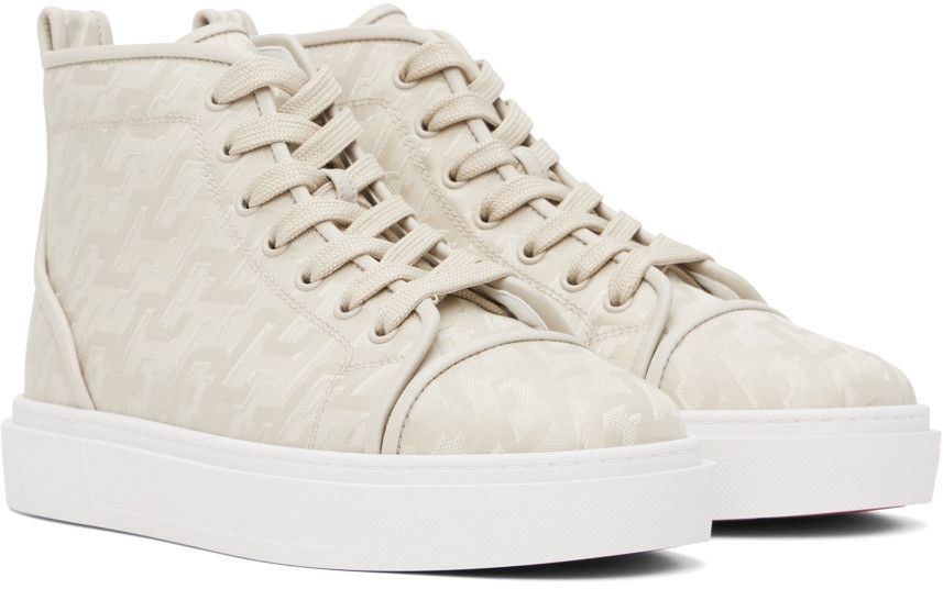Christian Louboutin o1bcso1str1024 Adolon Flat in Beige Size US 9 / EU 42 - 4 Thumbnail