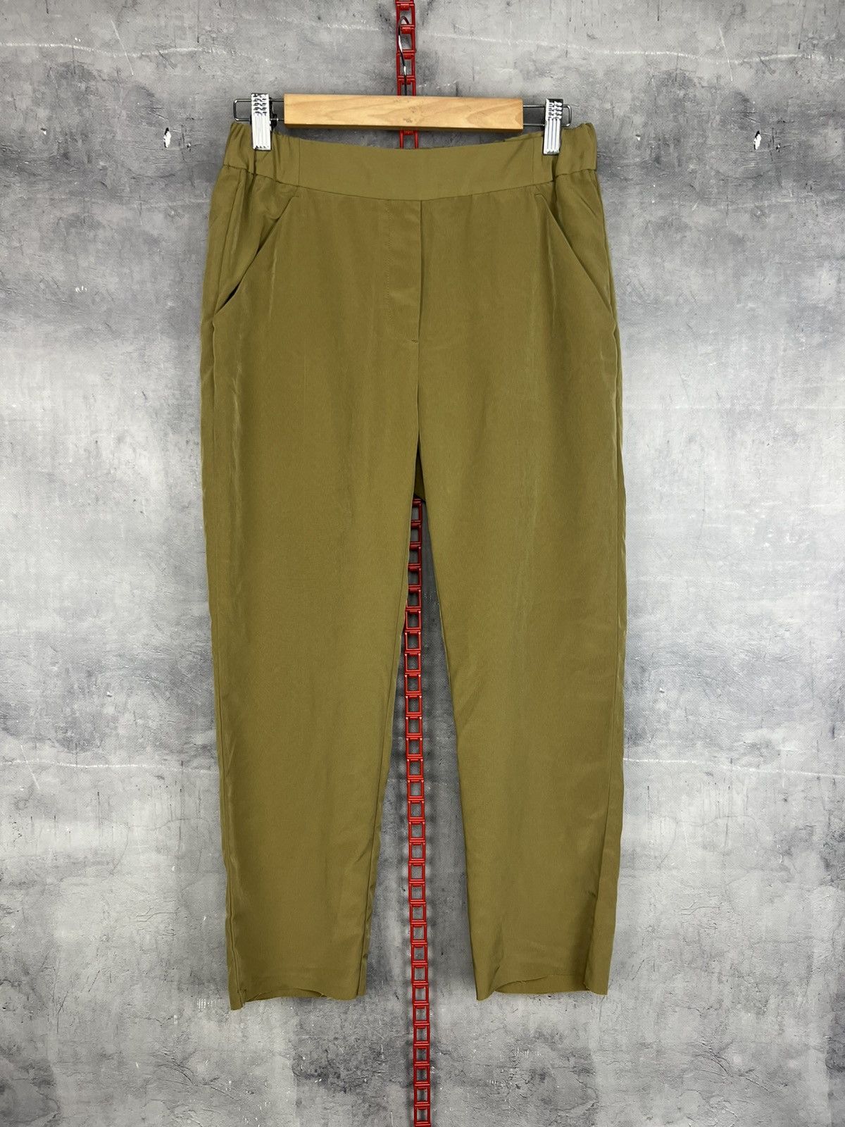 Maison Margiela Maison Margiela MM6 Women’s Silk Pants Size SW32 Size 30" / US 8 / IT 44 - 1 Thumbnail