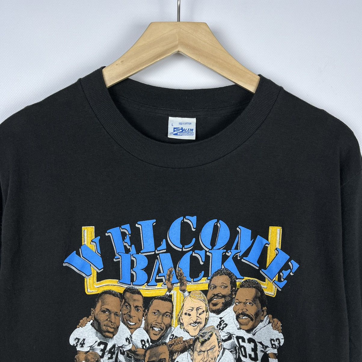 NFL Vintage Oakland Raiders NFL rare tee 1990 Size US L / EU 52-54 / 3 - 2 Thumbnail