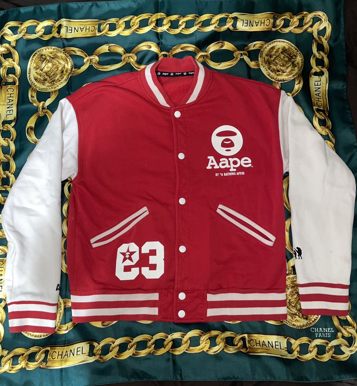 Aape Aape Varsity Style Bomber Size US S / EU 44-46 / 1 - 1 Thumbnail