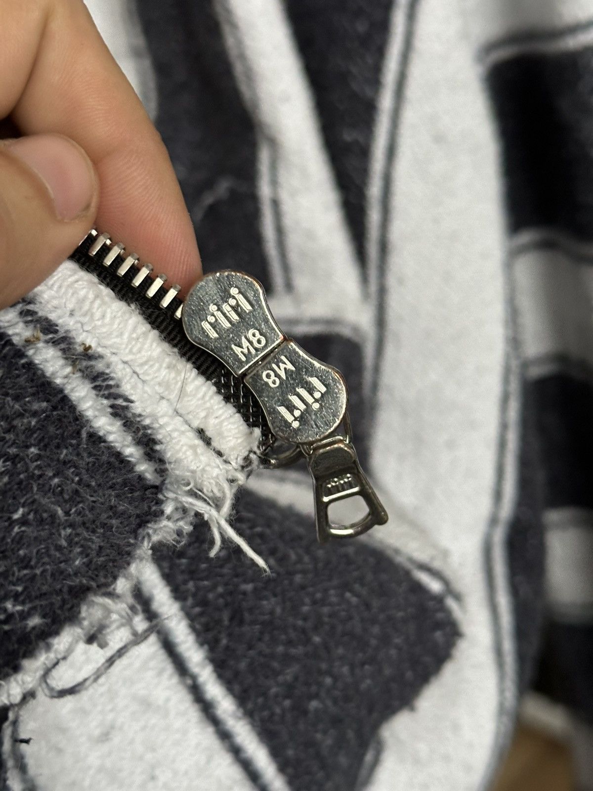 Amiri Amiri Baja Zip Hoodie Striped Size US L / EU 52-54 / 3 - 11 Thumbnail
