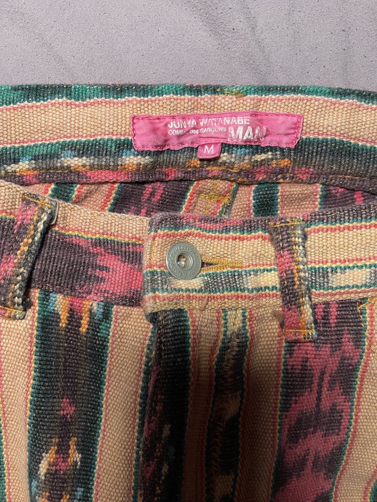 Comme des Garcons × Junya Watanabe × Vintage Junya Watanabe x Comme des Garcons pants Size US 27 - 4 Thumbnail