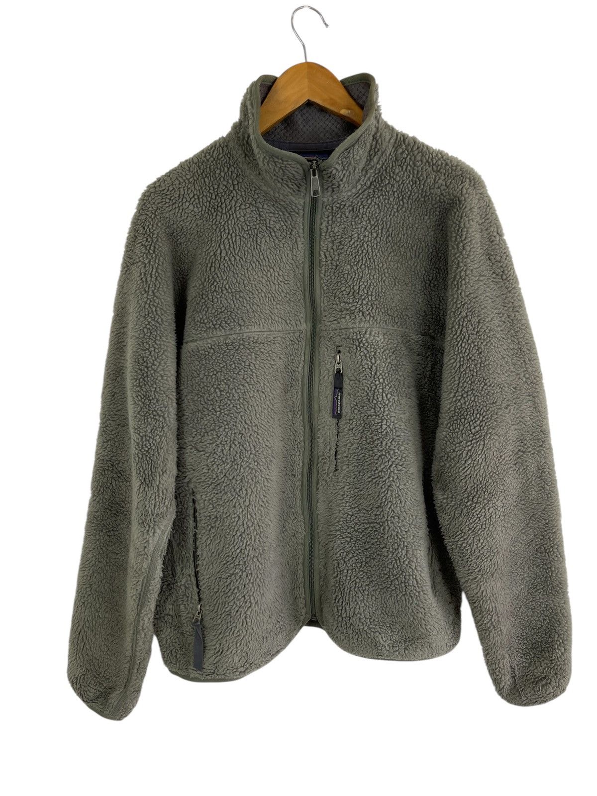 Patagonia Vintage Patagonia Sherpa Fleece Jacket Outdoor Size US M / EU 48-50 / 2 - 1 Thumbnail