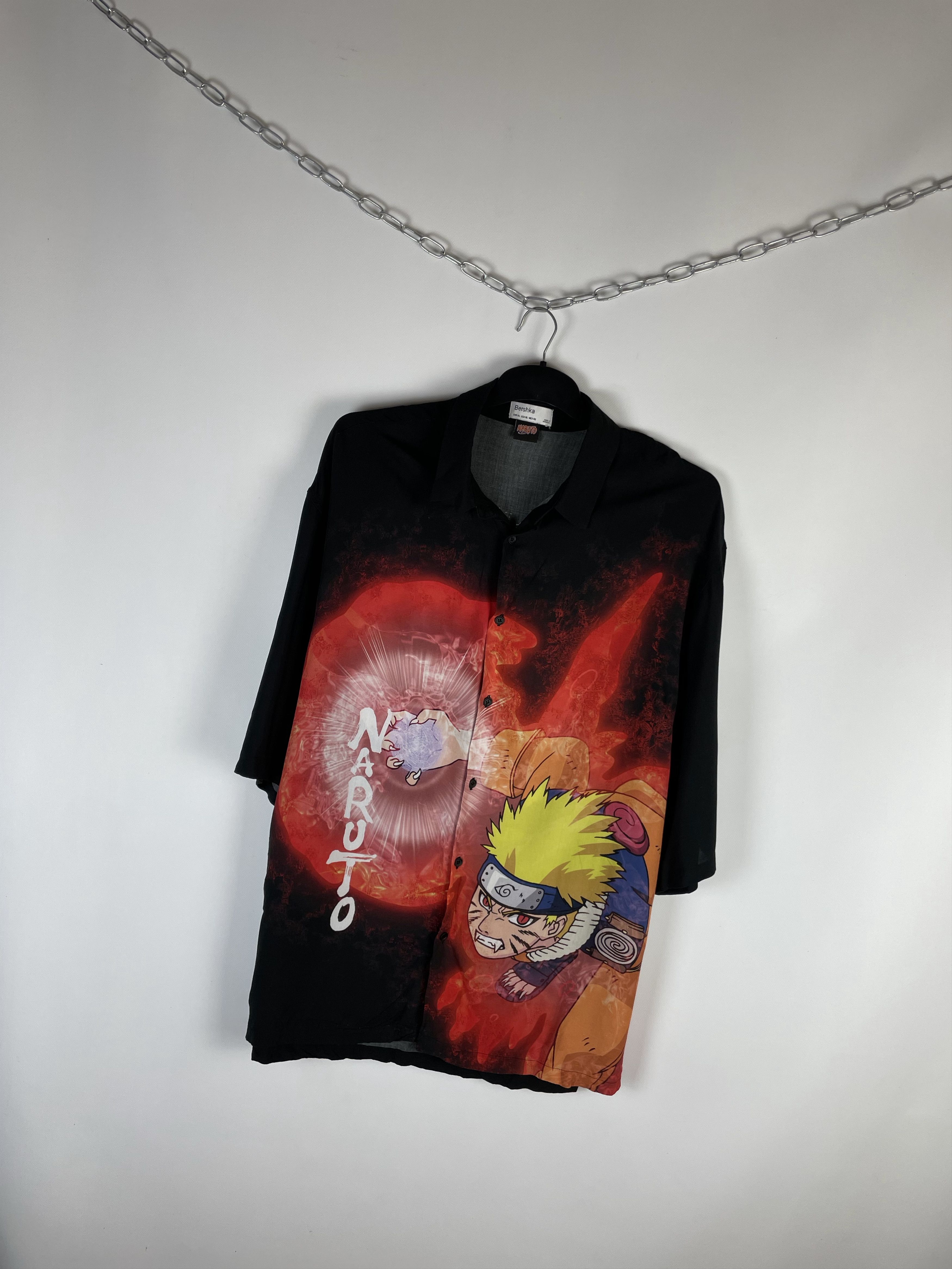 Japanese Brand Naruto Style Short Sleeve Printed Shirt Size US XL / EU 56 / 4 - 2 Thumbnail