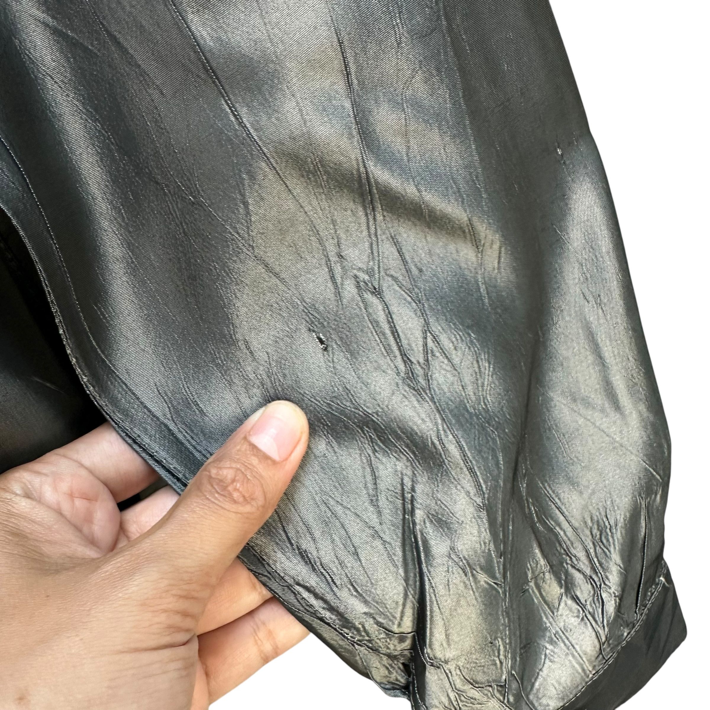 Vintage 90's SUSANNA BEVERLY HILLS Shiny Grey Jacket #A75-1812 Size S / US 4 / IT 40 - 16 Thumbnail