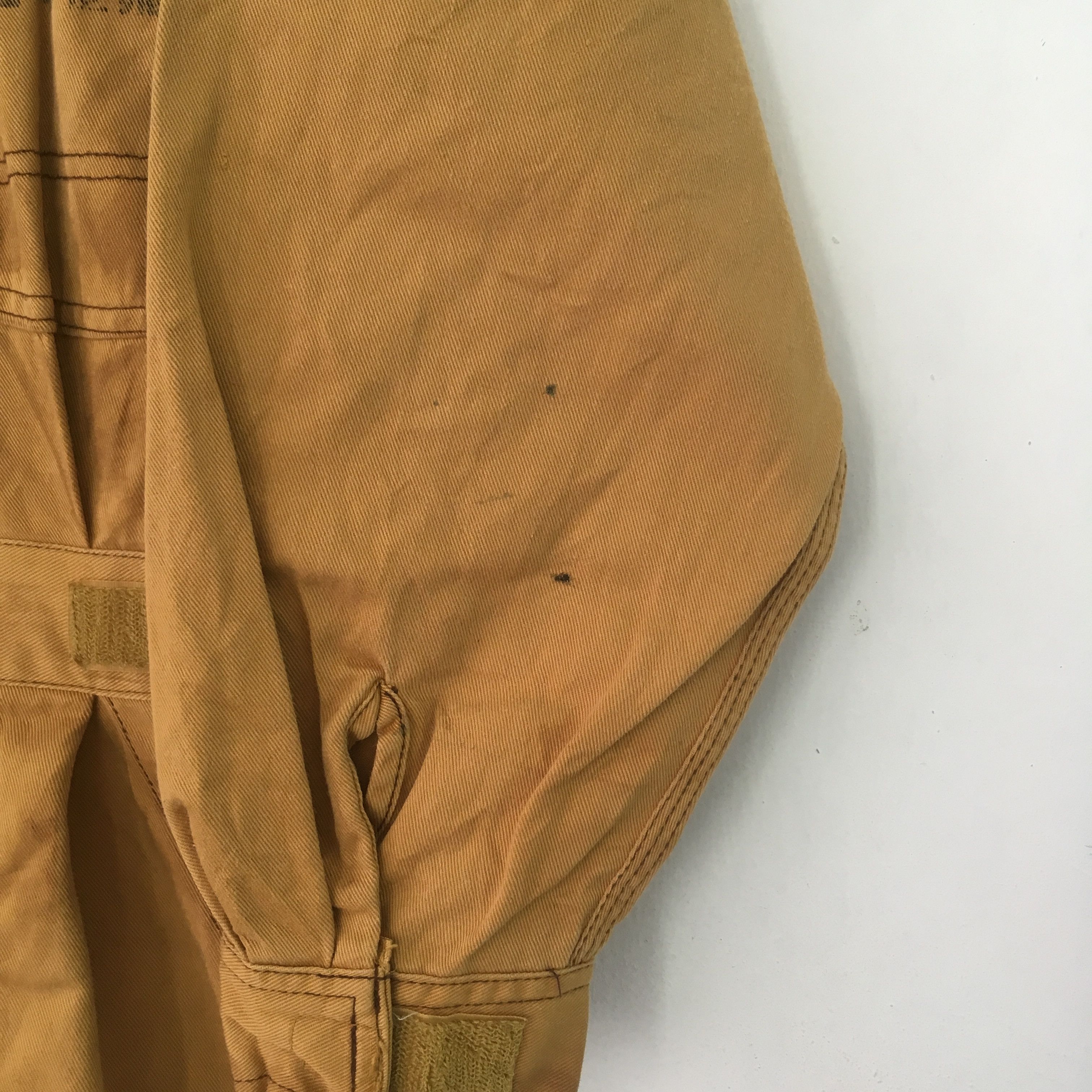 Japanese Brand Vintage 90's Heavy Used Toyota Japan Brown Coveralls - 481 Size US L / EU 52-54 / 3 - 11 Thumbnail
