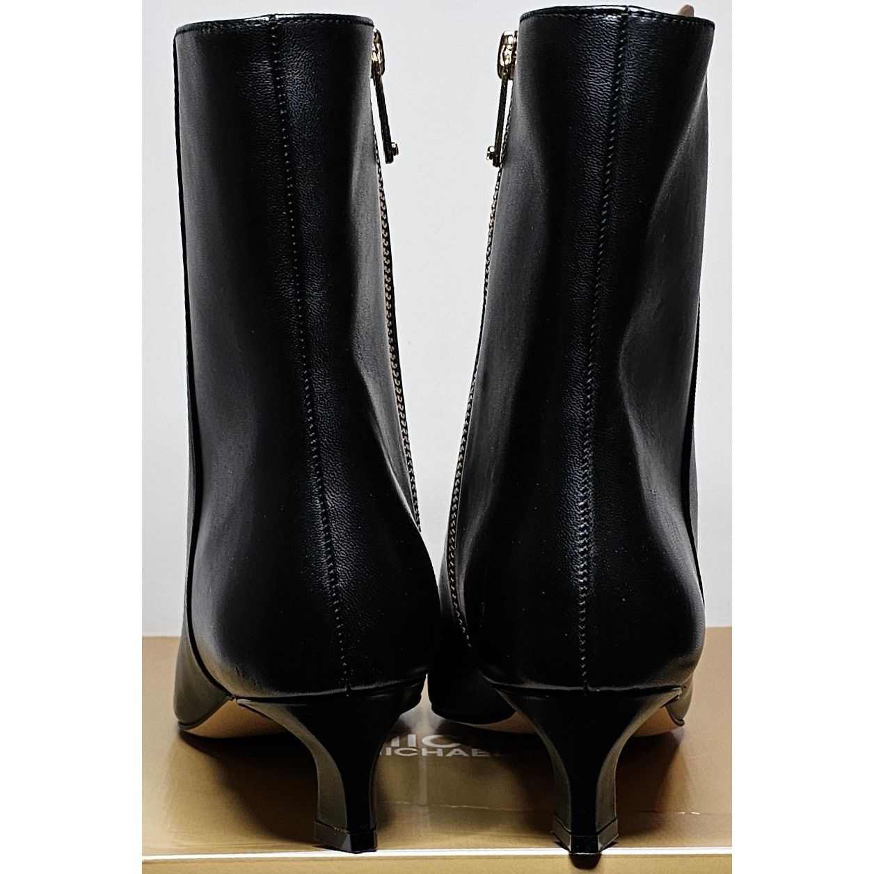 Michael Kors Michael Kors Cosmo Leather Kitten Boot Size US 8 / IT 38 - 4 Thumbnail