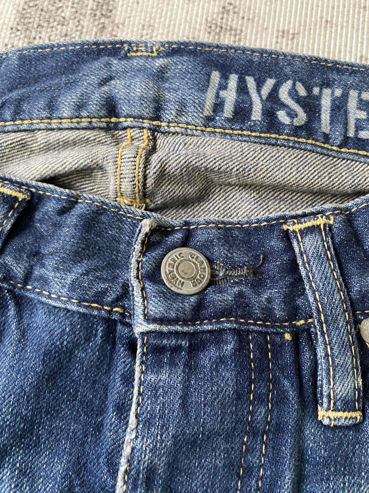 Hysteric Glamour Hysteric Glamour Japan Distressed Patchwork Selvedge Denim Size US 28 / EU 44 - 17 Thumbnail