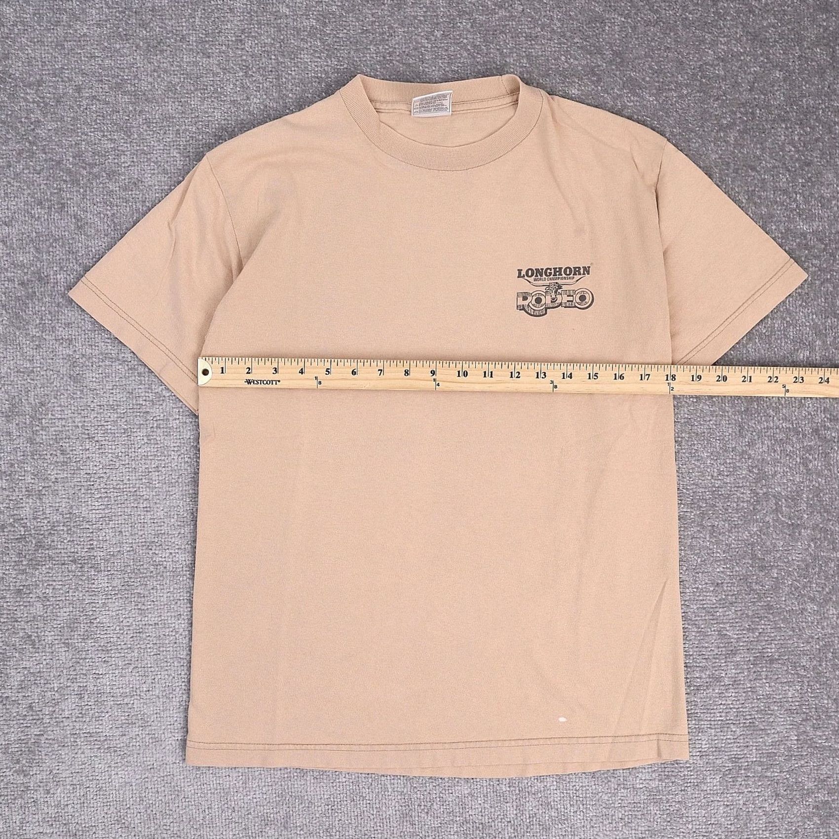 Vintage VINTAGE Texas Longhorn Rodeo Cowboys Funny Brown Short Sleeve T-Shirt Medium Y2K Size US M / EU 48-50 / 2 - 3 Thumbnail