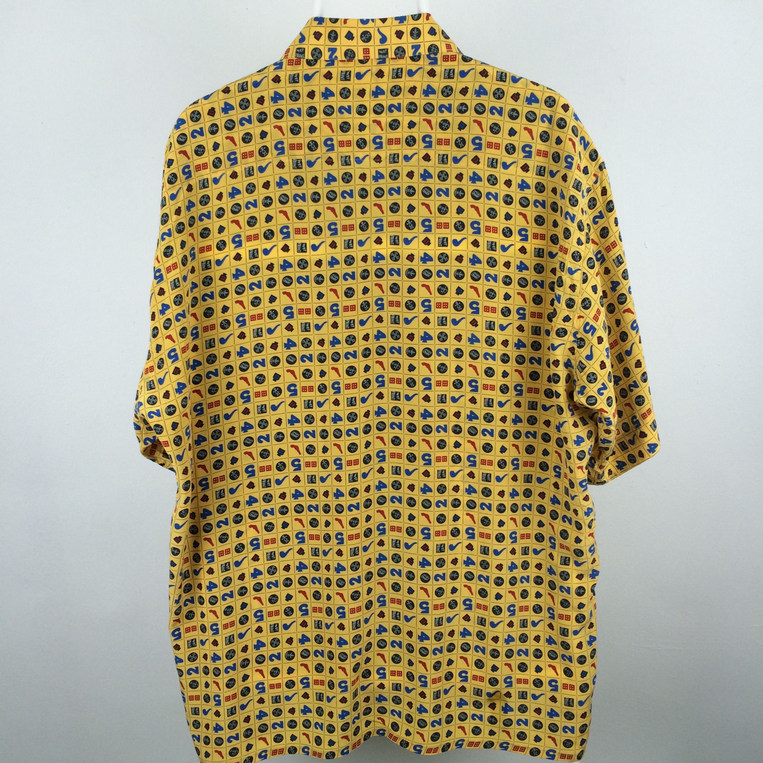 Vintage H42 ITALY DESIGNER RIFLESSI SHIRT FULLPRINT GUNS MAFIA Size US XL / EU 56 / 4 - 2 Thumbnail