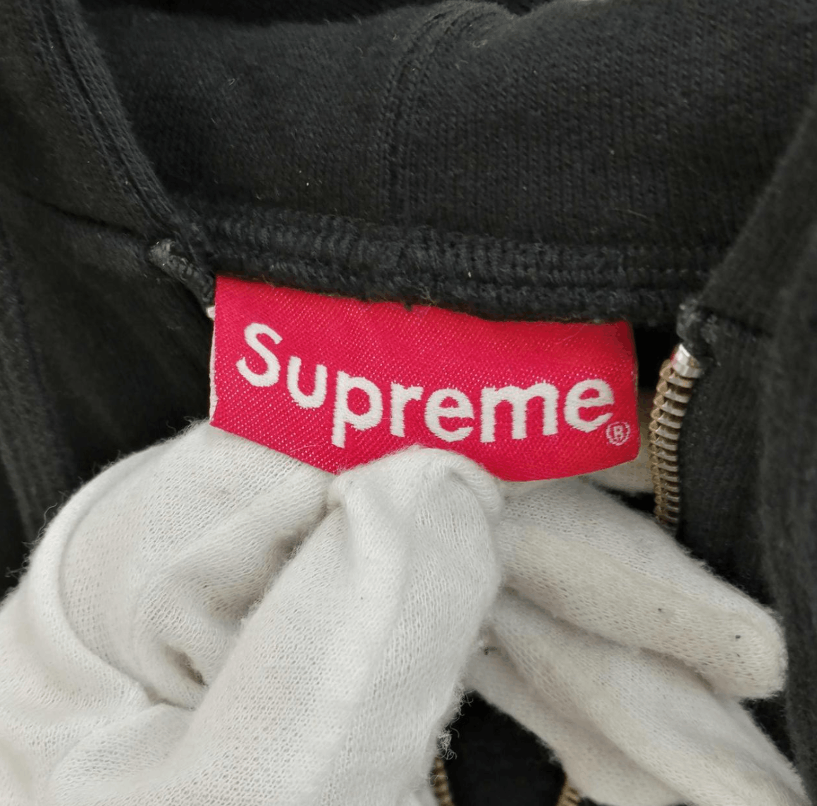 Supreme Supreme Bone Zip Up Hoodie Black Size US S / EU 44-46 / 1 - 5 Thumbnail