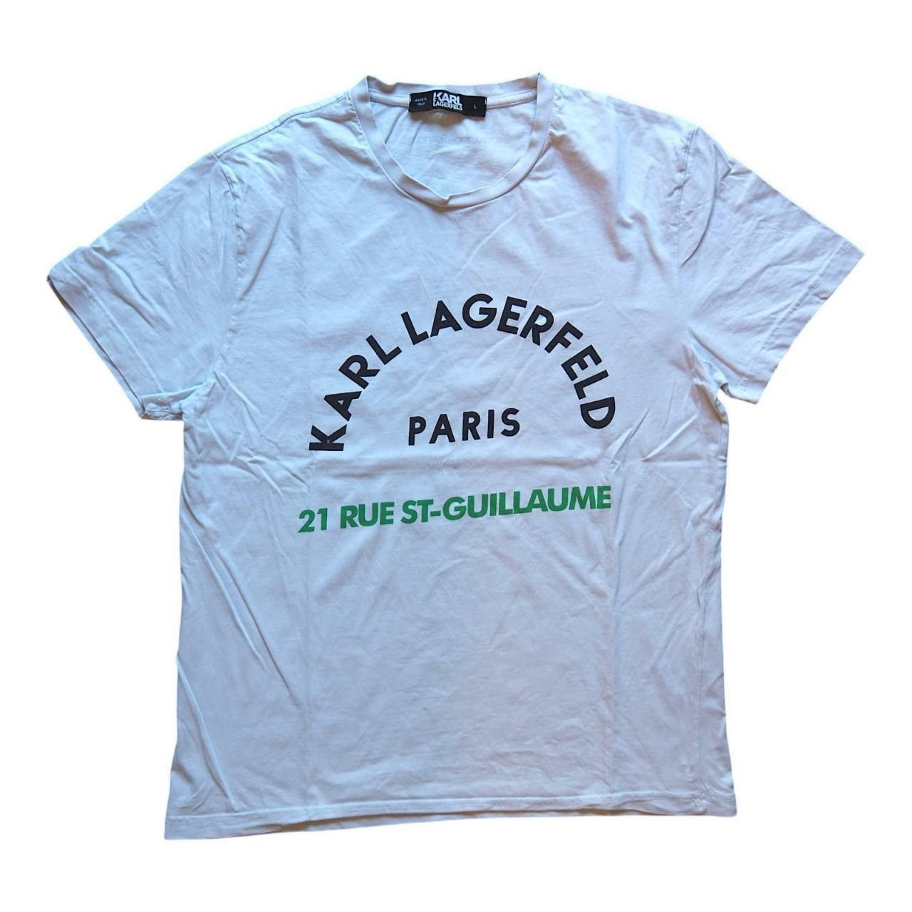 Karl Lagerfeld Paris, White Tshirt, Soft LM Edition