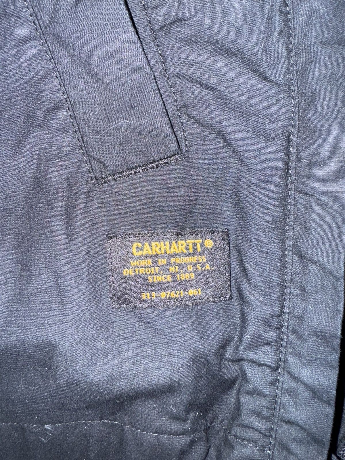 Carhartt Carhartt WIP Milton black anorak pullover 3/4 Size US S / EU 44-46 / 1 - 5 Thumbnail