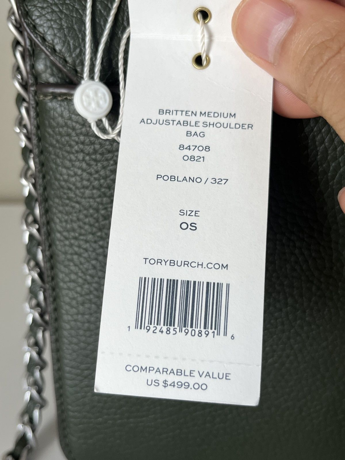 Tory Burch Tory Burch Britten Adjustable Shoulder Bag Size ONE SIZE - 6 Thumbnail