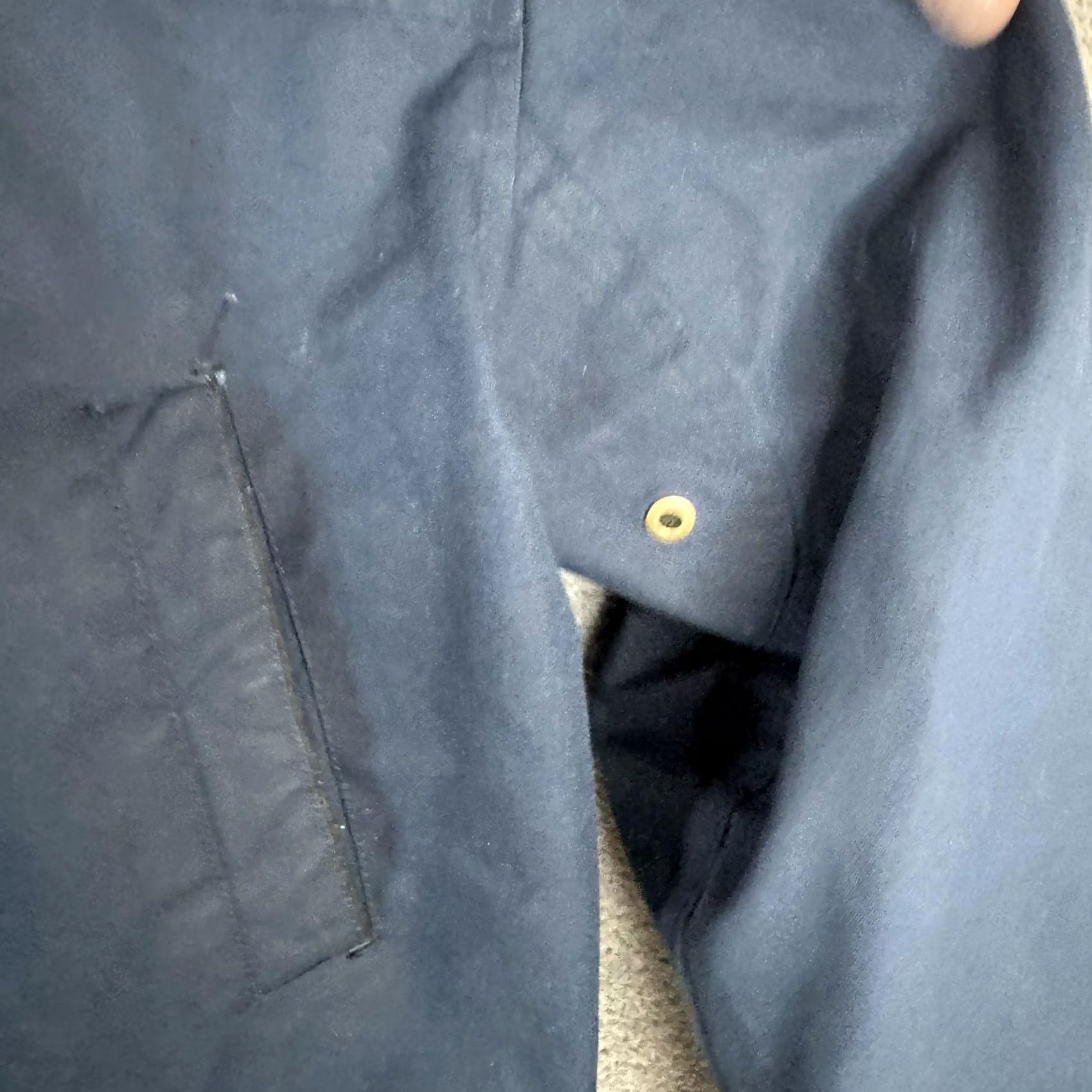 Brooks Brothers Brooks Brothers Coat Mens 2XL Blue Beretta Canvas Field Parka Full Zip Lined Size US XXL / EU 58 / 5 - 4 Thumbnail